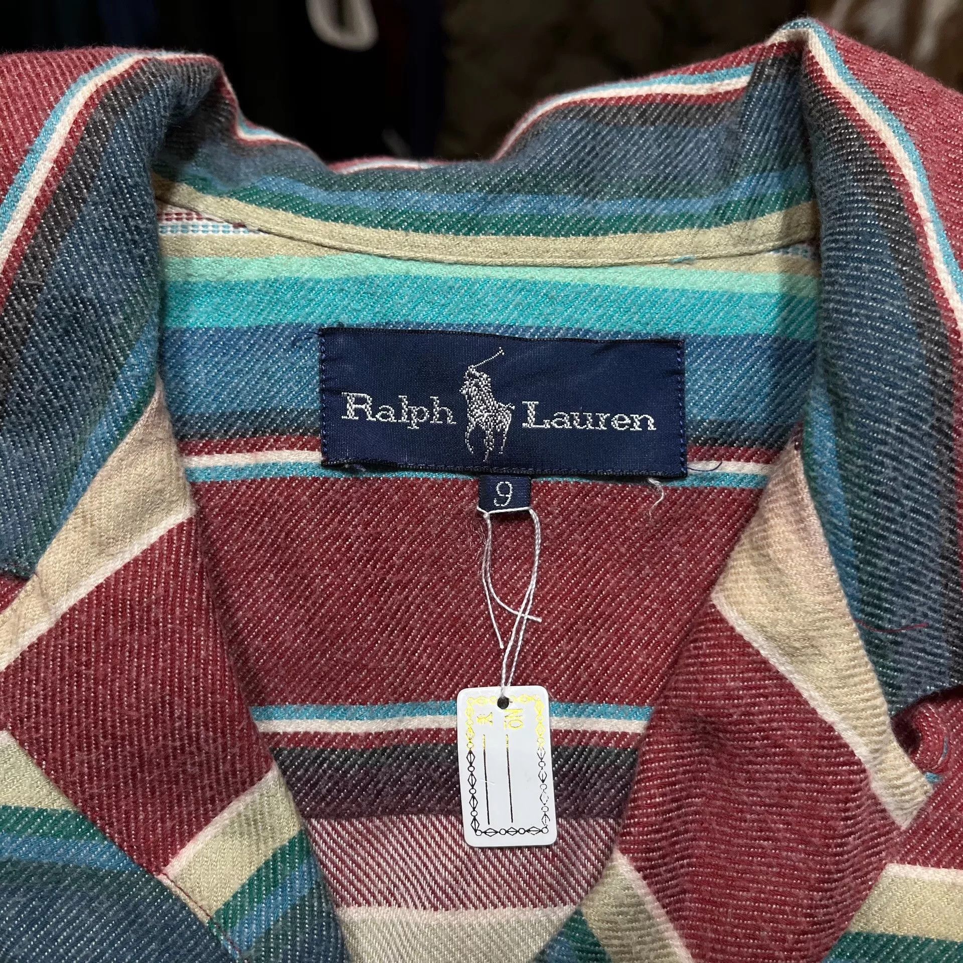 RRL Ralph Lauren RRL Rainbow Shirt by Ralph Lauren Size US M / EU 48-50 / 2 - 3 Thumbnail