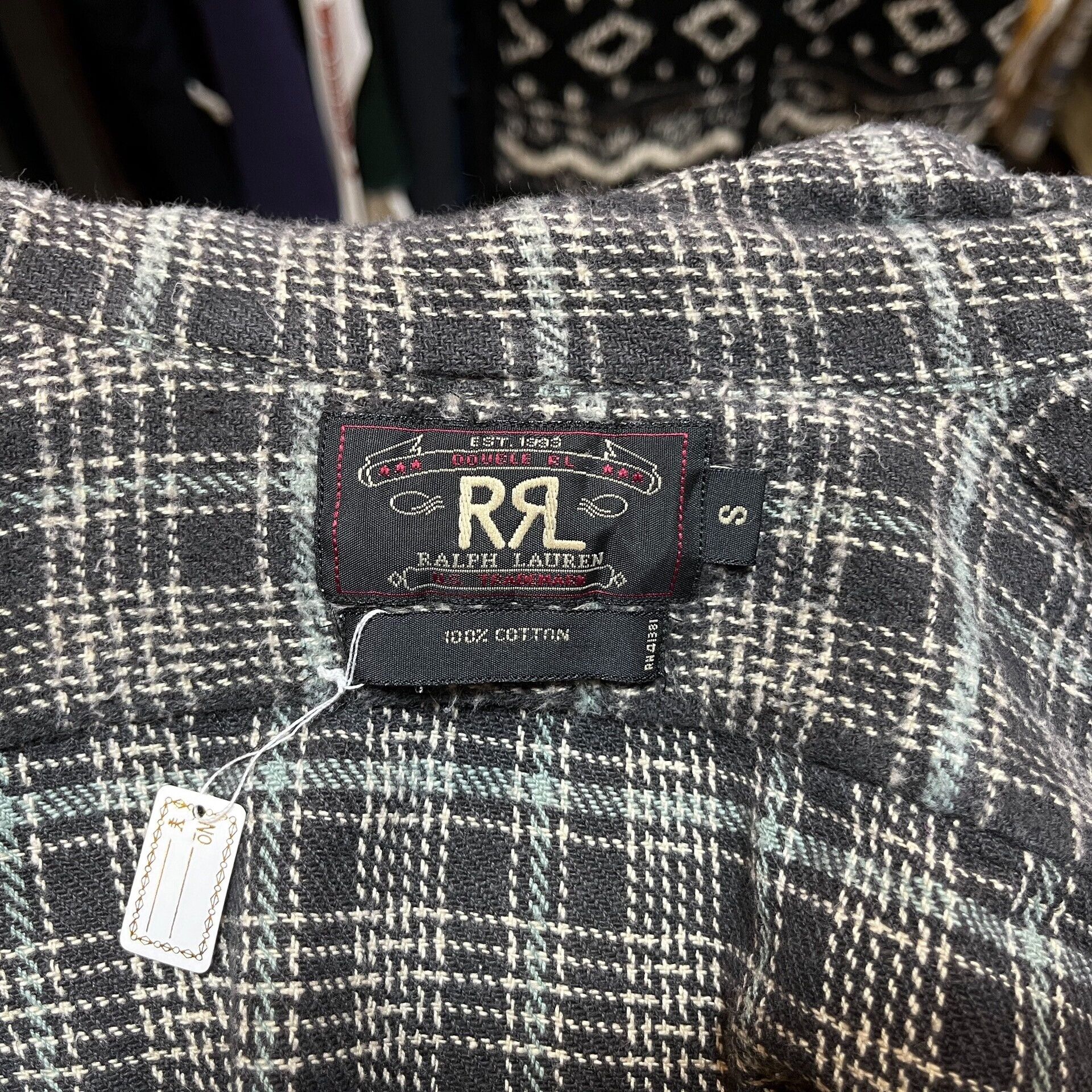 RRL Ralph Lauren RRL Double RL Plaid Shirt Size US S / EU 44-46 / 1 - 3 Thumbnail