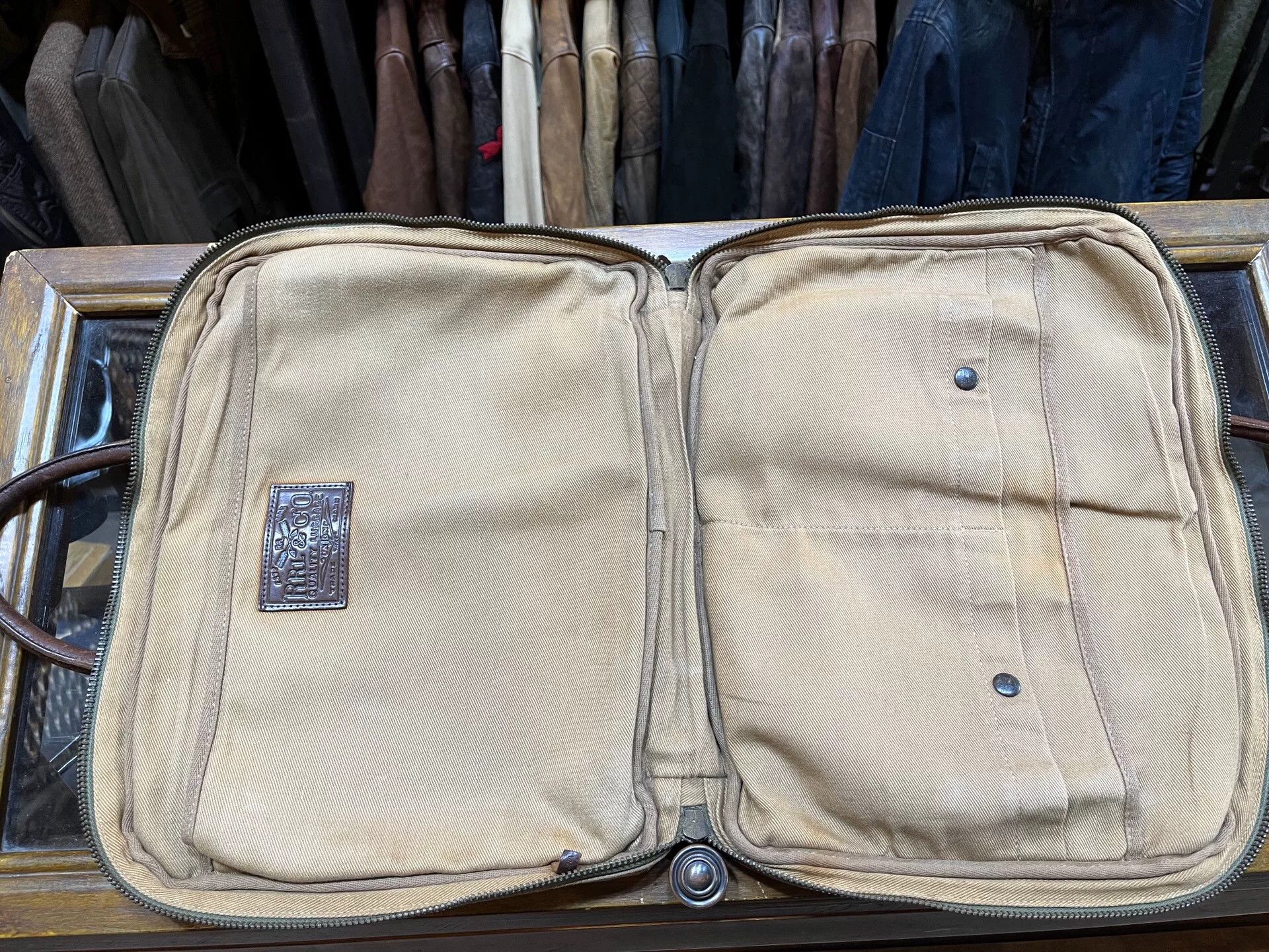 RRL Ralph Lauren RRL Vintage Computer Bag Briefcase Size ONE SIZE - 5 Thumbnail