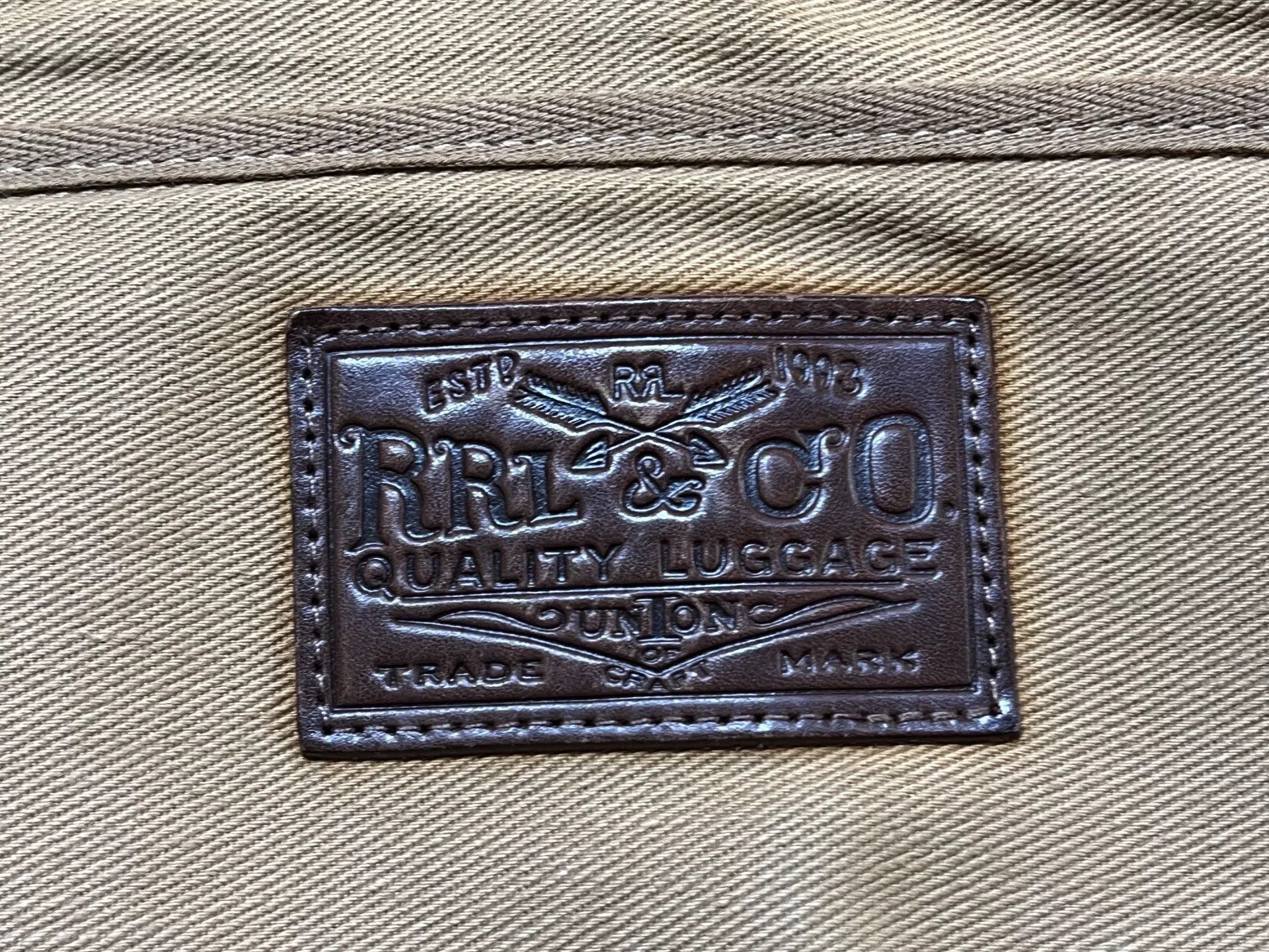 RRL Ralph Lauren RRL Vintage Computer Bag Briefcase Size ONE SIZE - 4 Thumbnail