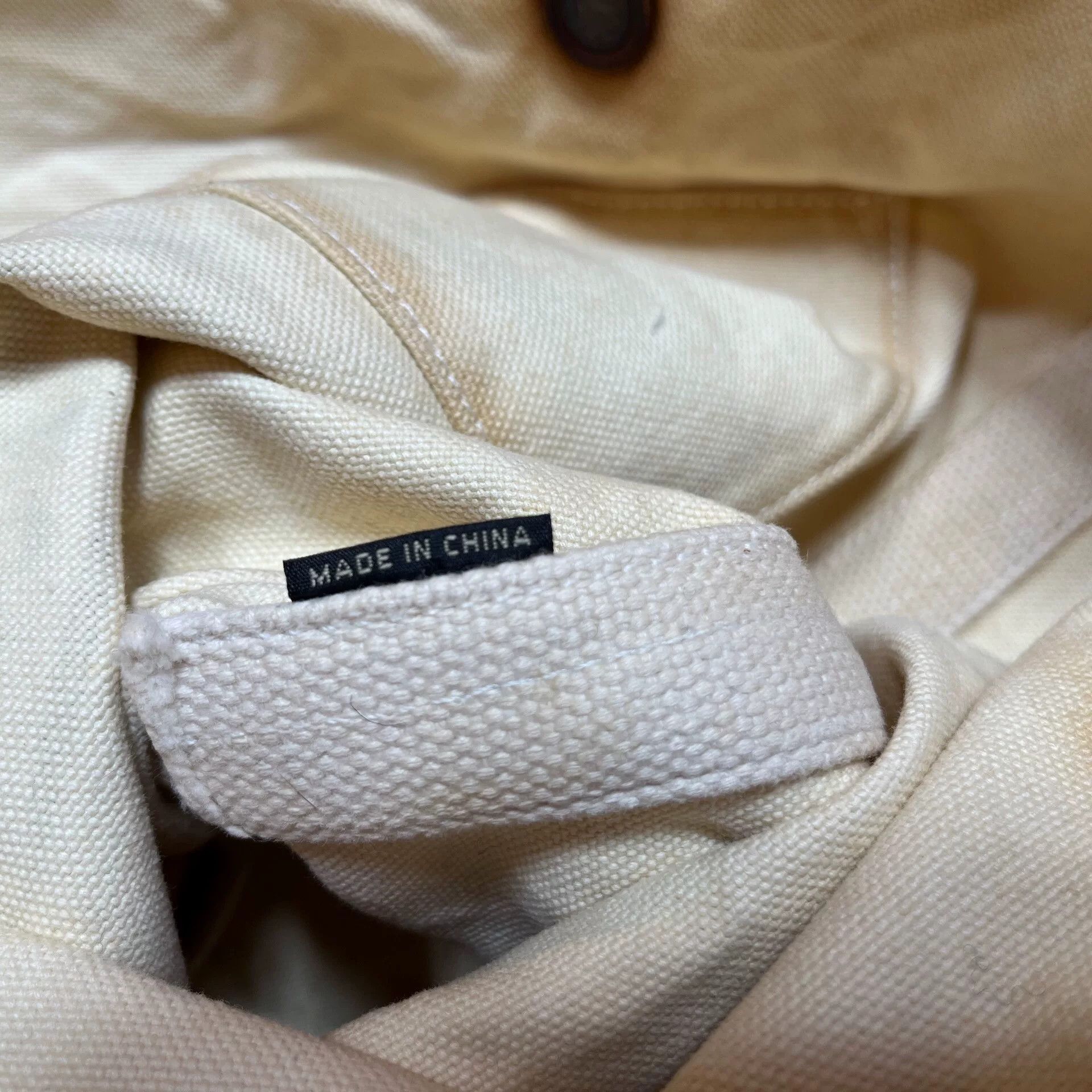 RRL Ralph Lauren RRL Classic Canvas Tote Shoulder Bag Size ONE SIZE - 4 Thumbnail
