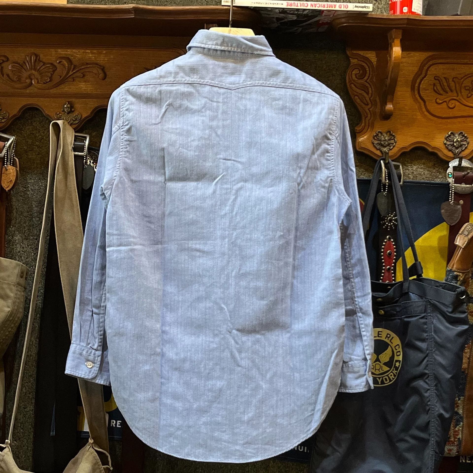 RRL Ralph Lauren RRL Herringbone Shirt by Ralph Lauren Size US S / EU 44-46 / 1 - 2 Thumbnail