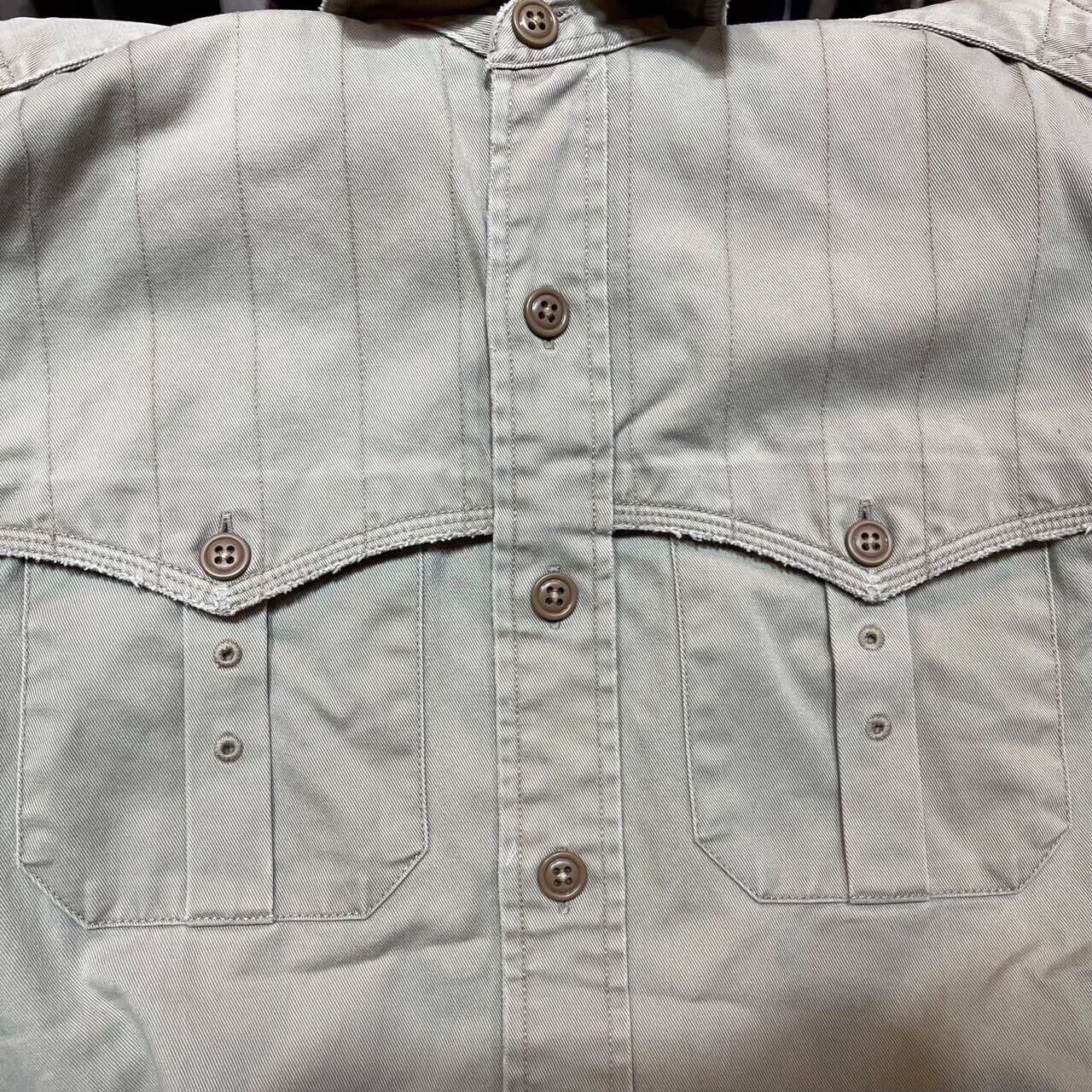 RRL Ralph Lauren RRL Military Shirt by Ralph Lauren Size US M / EU 48-50 / 2 - 4 Thumbnail
