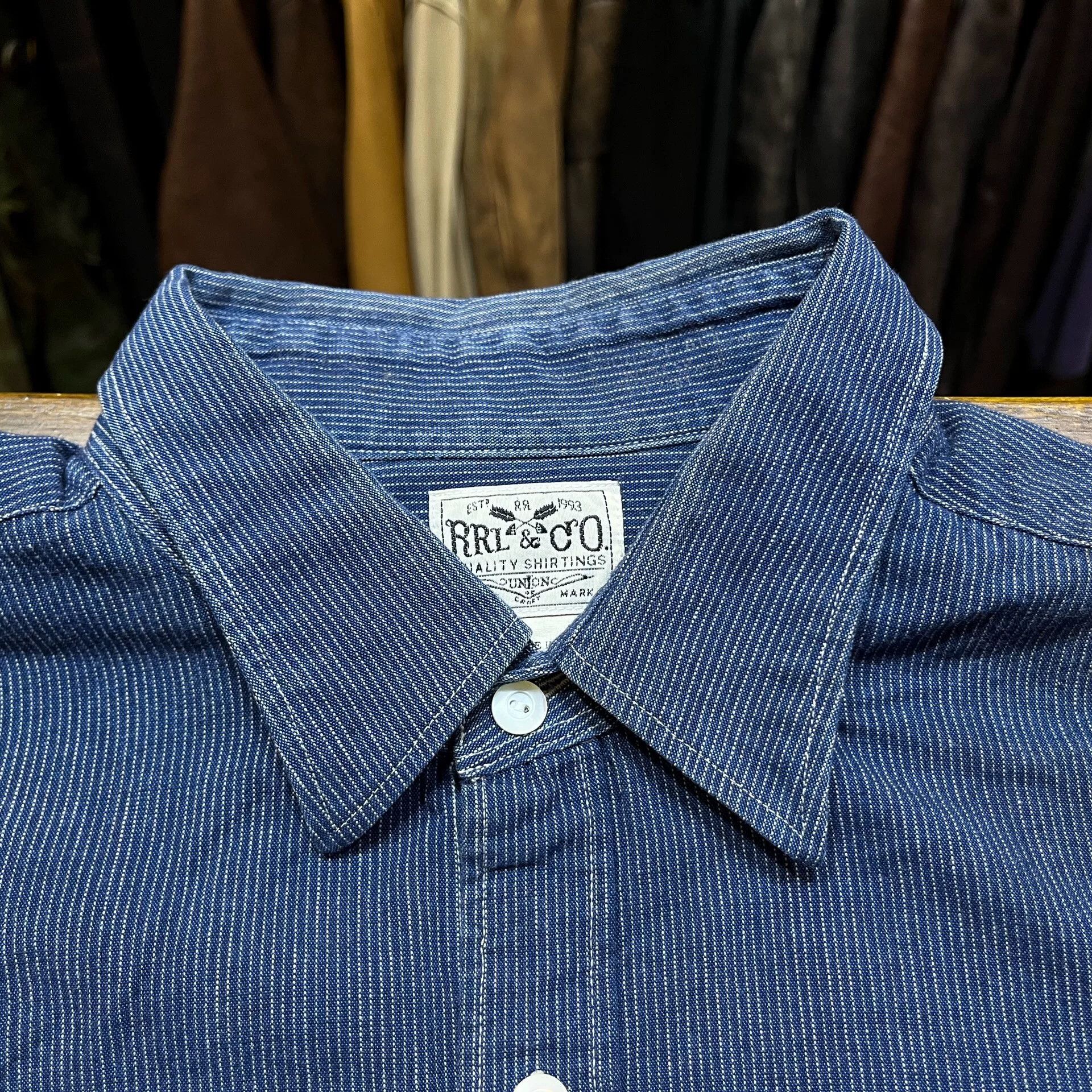 RRL Ralph Lauren RRL Striped Shirt by Ralph Lauren Size US L / EU 52-54 / 3 - 4 Thumbnail