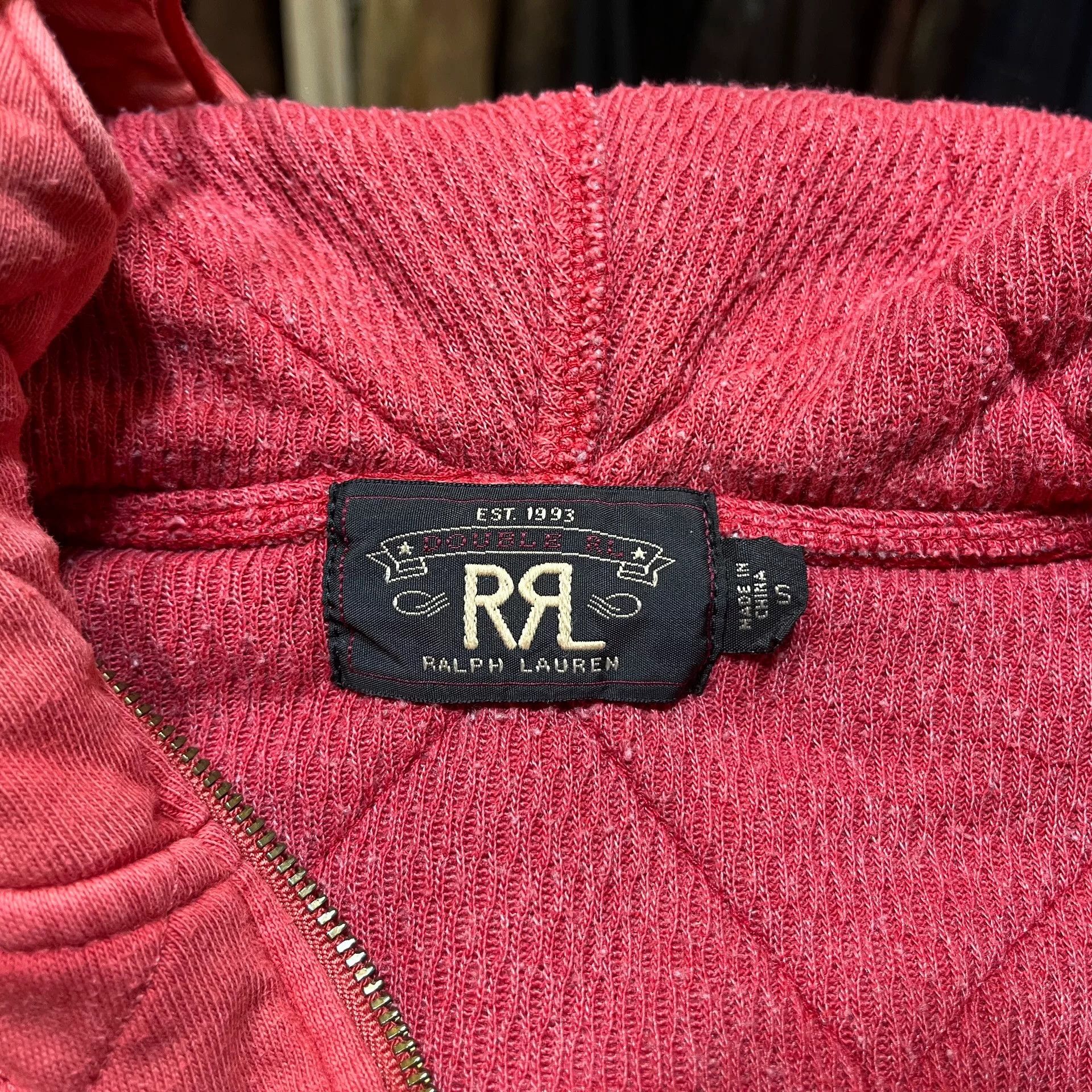 RRL Ralph Lauren RRL Red Hoodie Jacket by Ralph Lauren Size US S / EU 44-46 / 1 - 3 Thumbnail