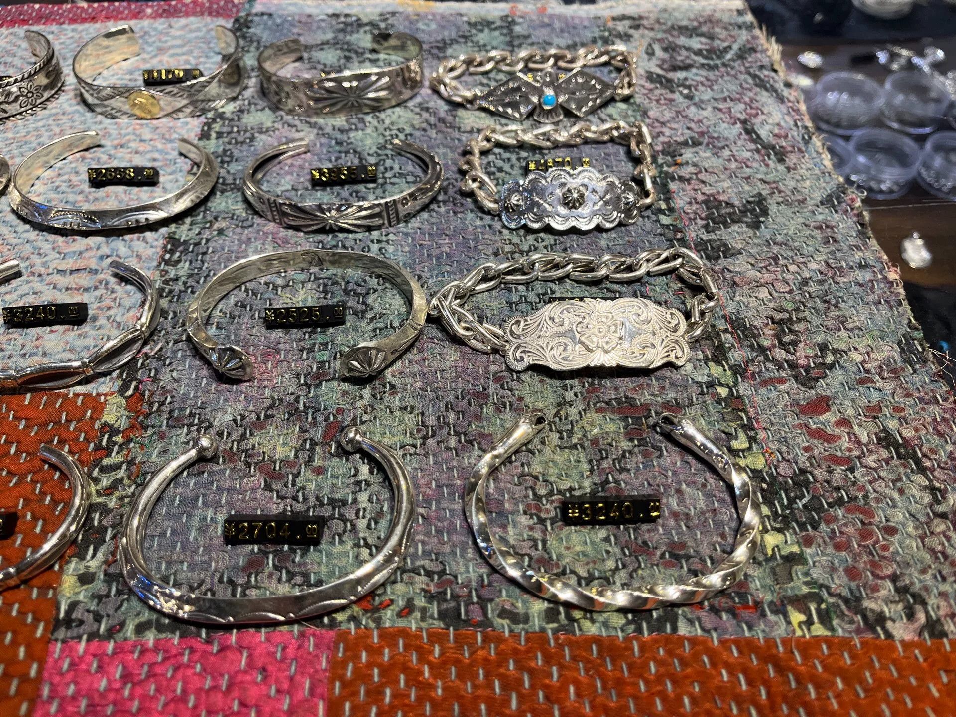Larry Smith LARRY SMITH Silver Cuff Bracelets Collection Size ONE SIZE - 2 Thumbnail