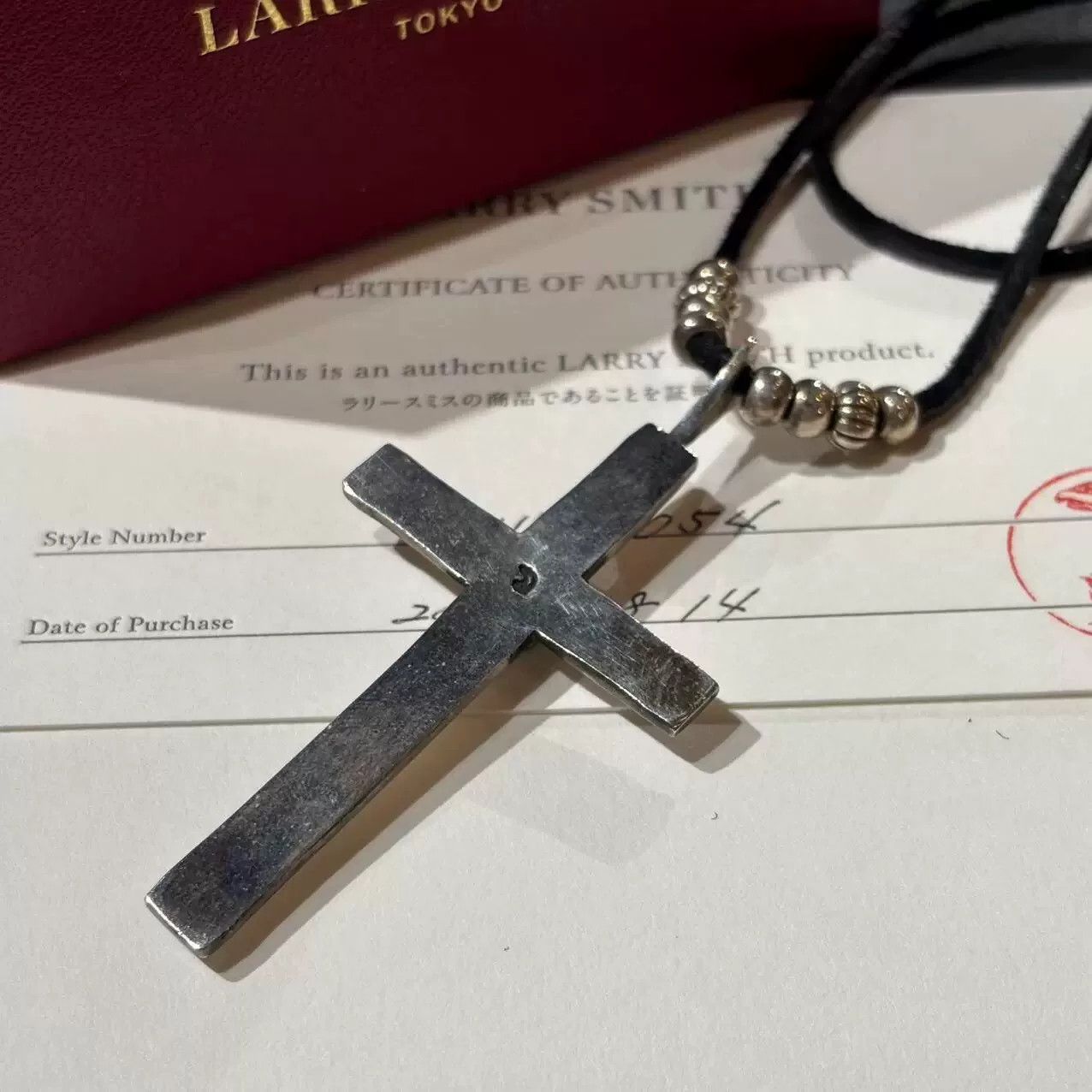 Larry Smith Larry Smith Turquoise Cross Necklace Size ONE SIZE - 2 Thumbnail
