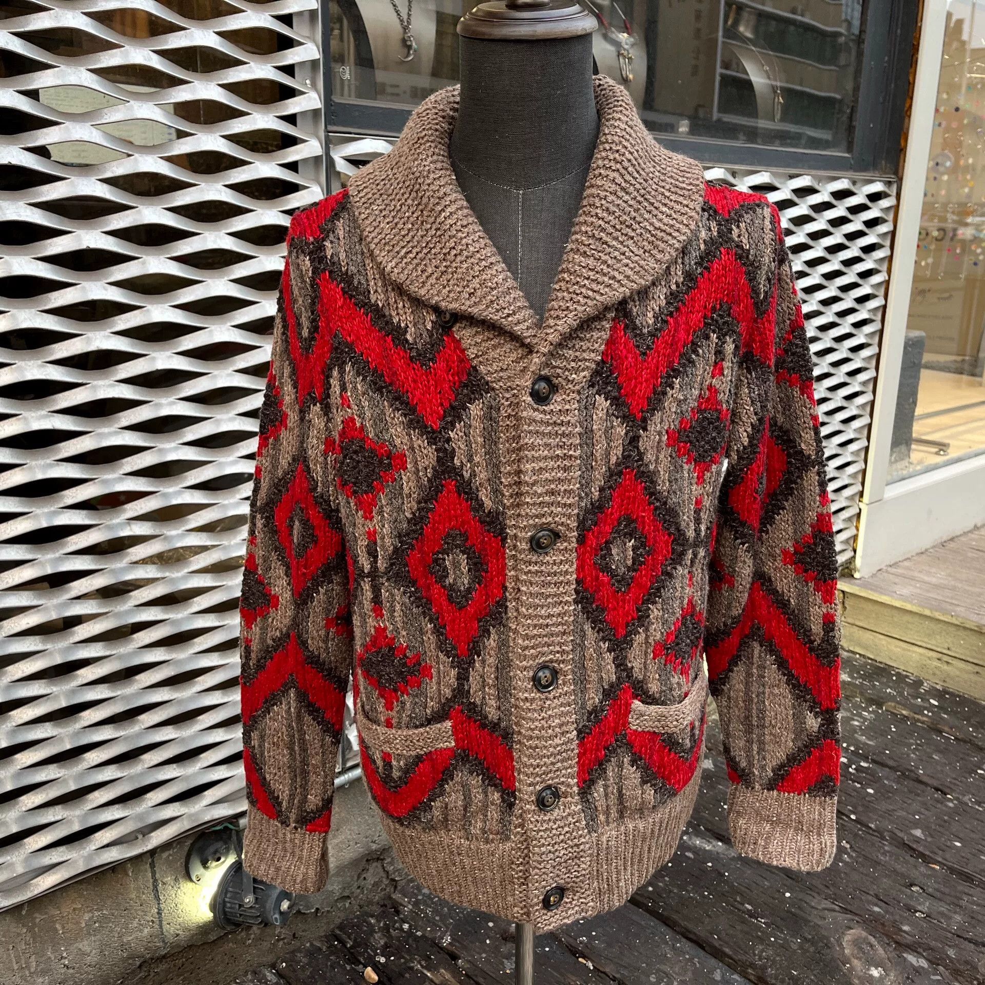 RRL Ralph Lauren RRL Southwest Blend Cardigan Sweater Size US M / EU 48-50 / 2 - 2 Thumbnail
