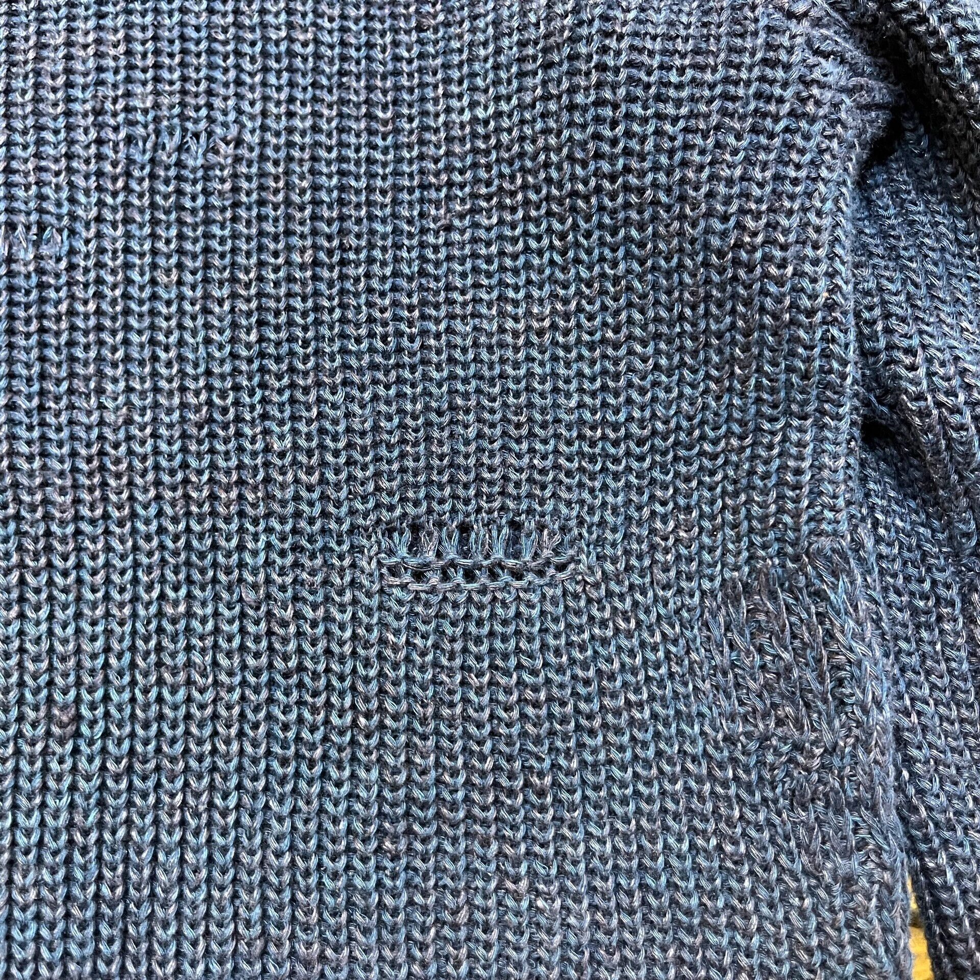 RRL Ralph Lauren RRL Patchwork Distressed Sweater Size US M / EU 48-50 / 2 - 6 Thumbnail