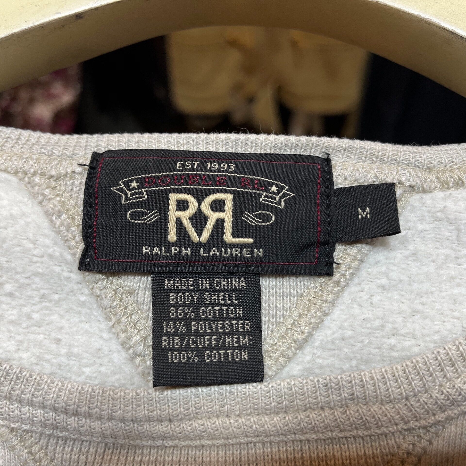 RRL Ralph Lauren RRL Ralph Lauren Vintage Sweatshirt Size US S / EU 44-46 / 1 - 8 Thumbnail