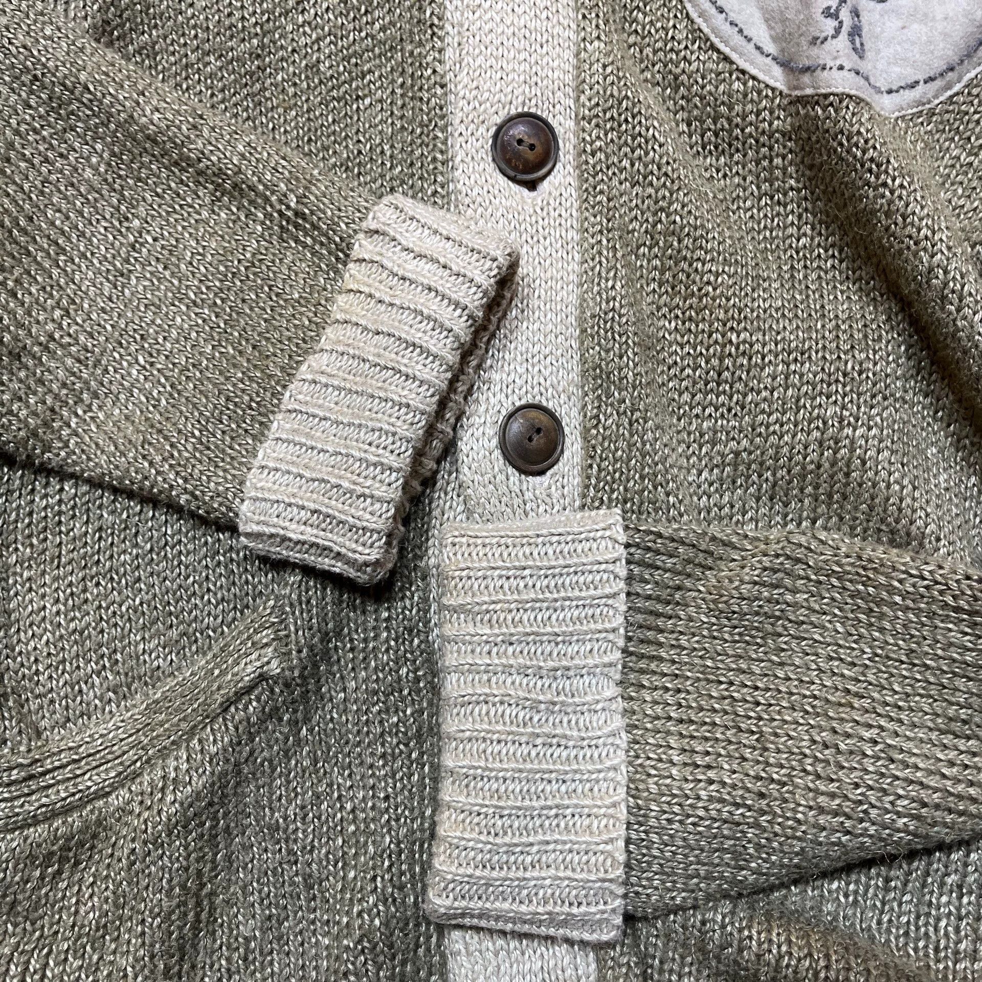 RRL Ralph Lauren RRL Linen Sweater Jacket by Ralph Lauren Size US M / EU 48-50 / 2 - 7 Thumbnail