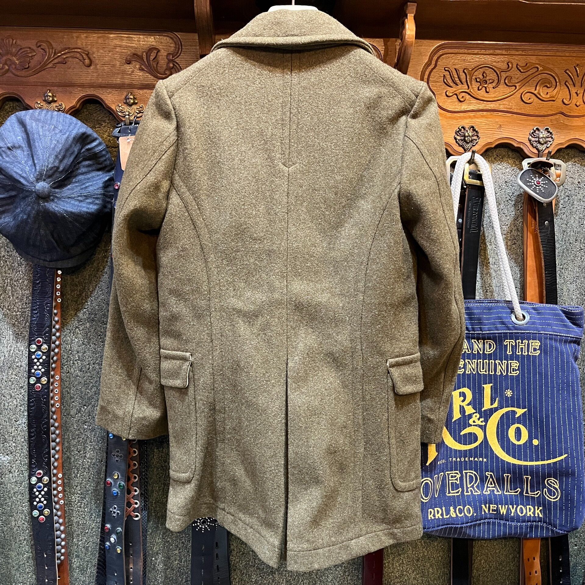 RRL Ralph Lauren RRL Wool Overcoat by Ralph Lauren Size US XS / EU 42 / 0 - 2 Thumbnail
