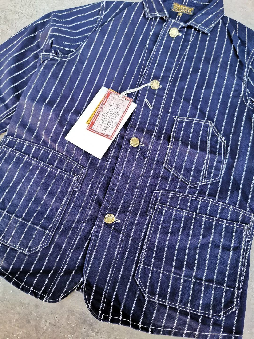 Freewheelers Striped Freewheelers Work Jacket Size US M / EU 48-50 / 2 - 2 Thumbnail