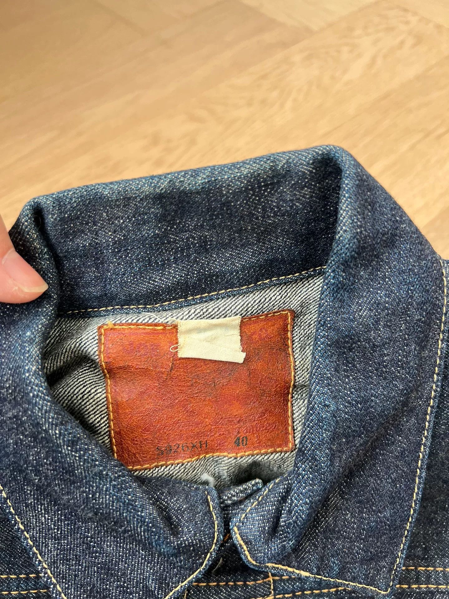 The Real McCoy's Joe McCoy Vintage Denim Jacket Size US XXL / EU 58 / 5 - 2 Thumbnail