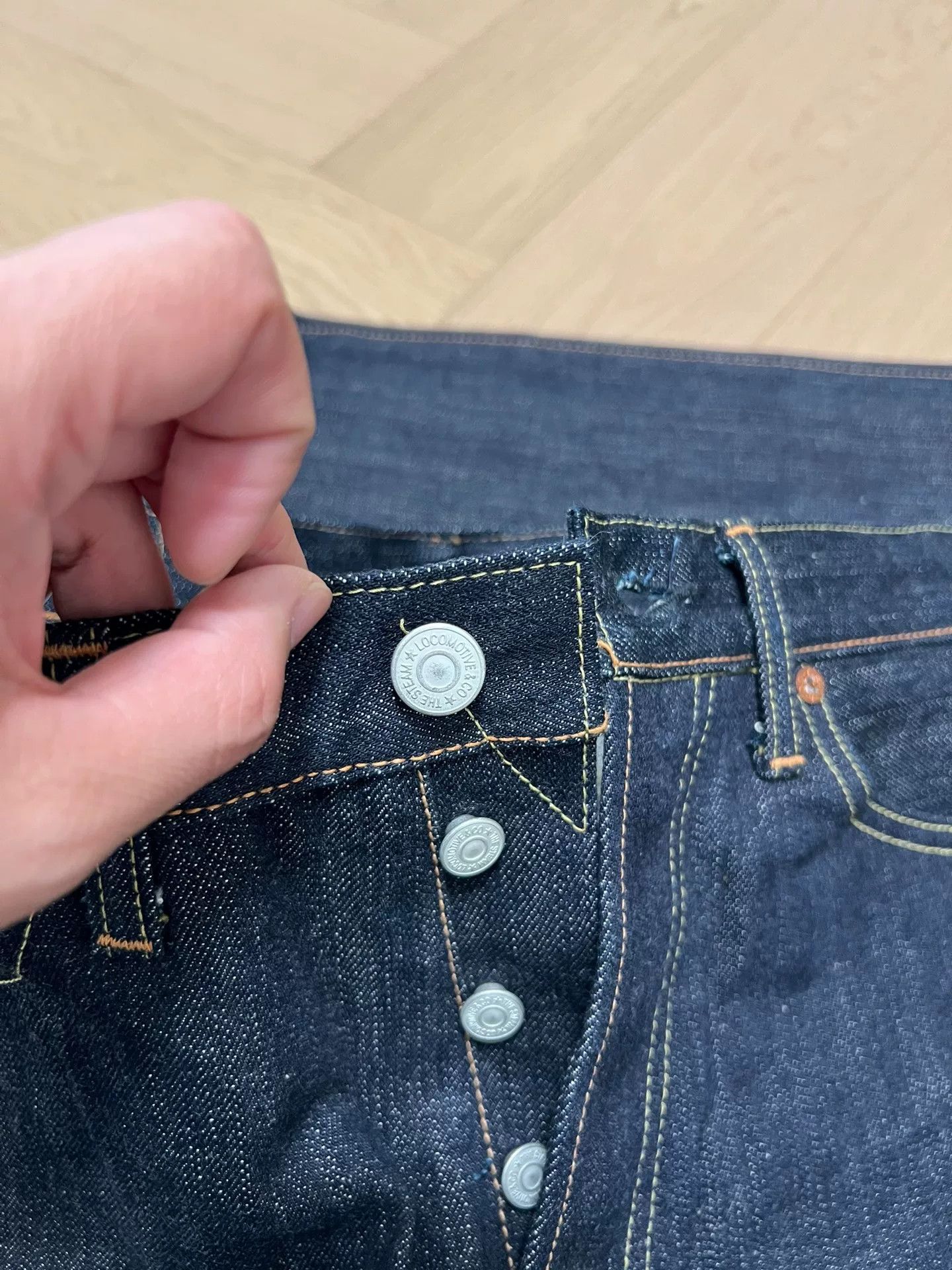 Diesel Vintage Steam Locomotive Jeans D51XX Size US 30 / EU 46 - 6 Thumbnail