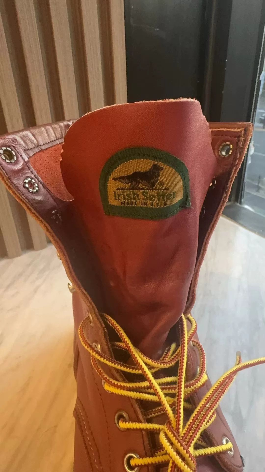 Red Wing Red Wing 8159 Vintage Work Boots Size US 7.5 / EU 40-41 - 3 Thumbnail