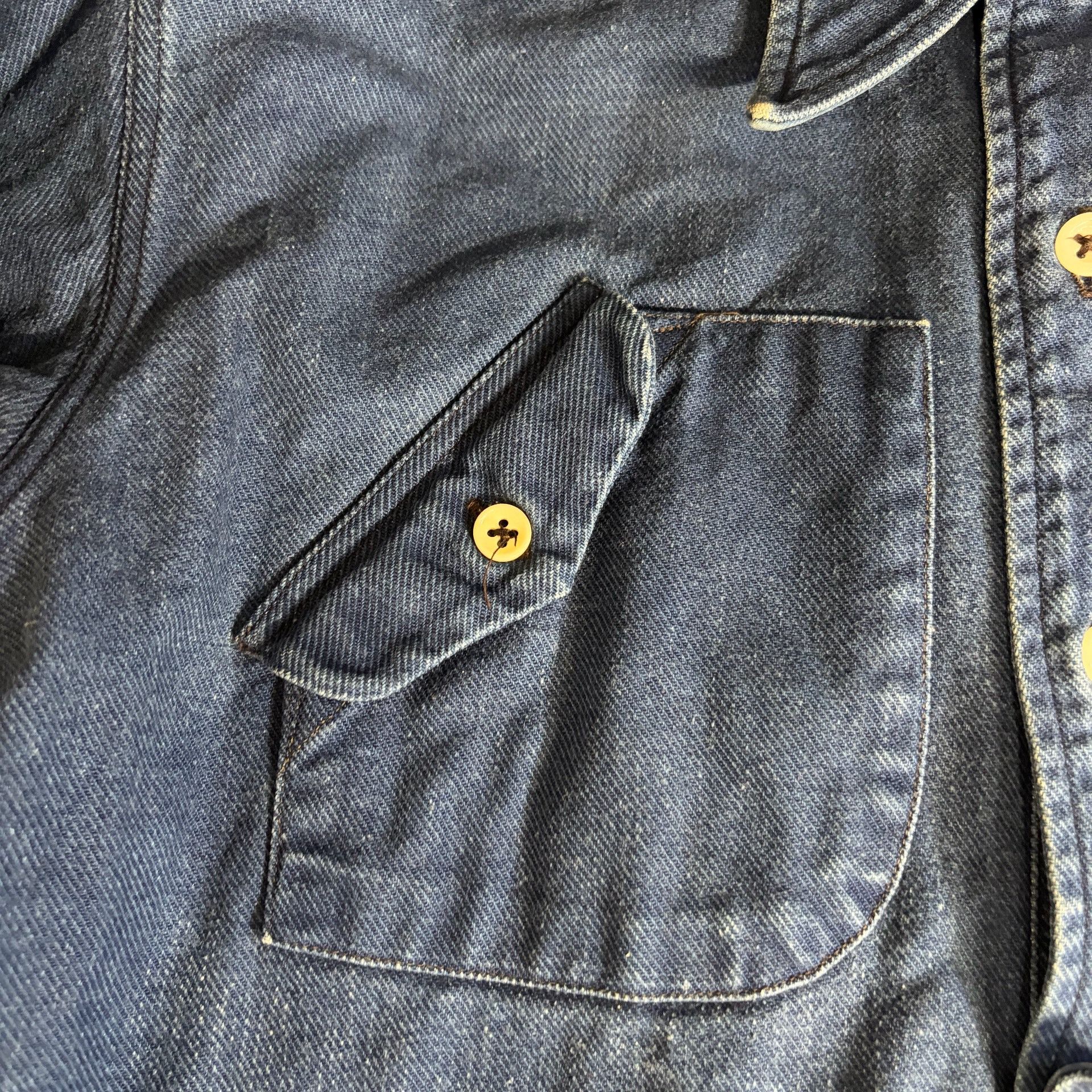 Mister Freedom Mister Freedom Denim Shirt for Casual Style Size US M / EU 48-50 / 2 - 7 Thumbnail