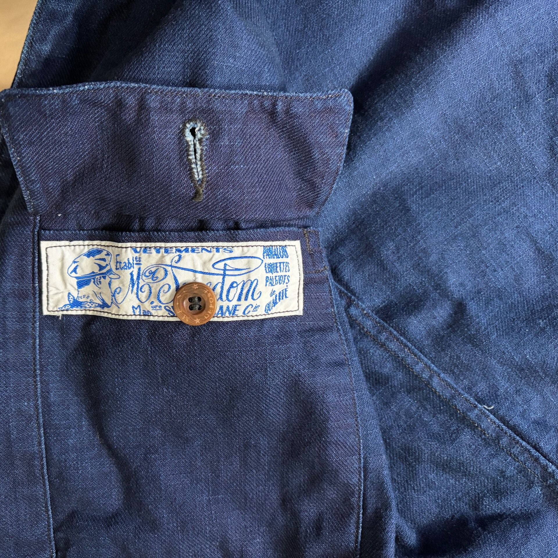Mister Freedom Mister Freedom Blue Dyed Work Jacket Size US M / EU 48-50 / 2 - 8 Thumbnail