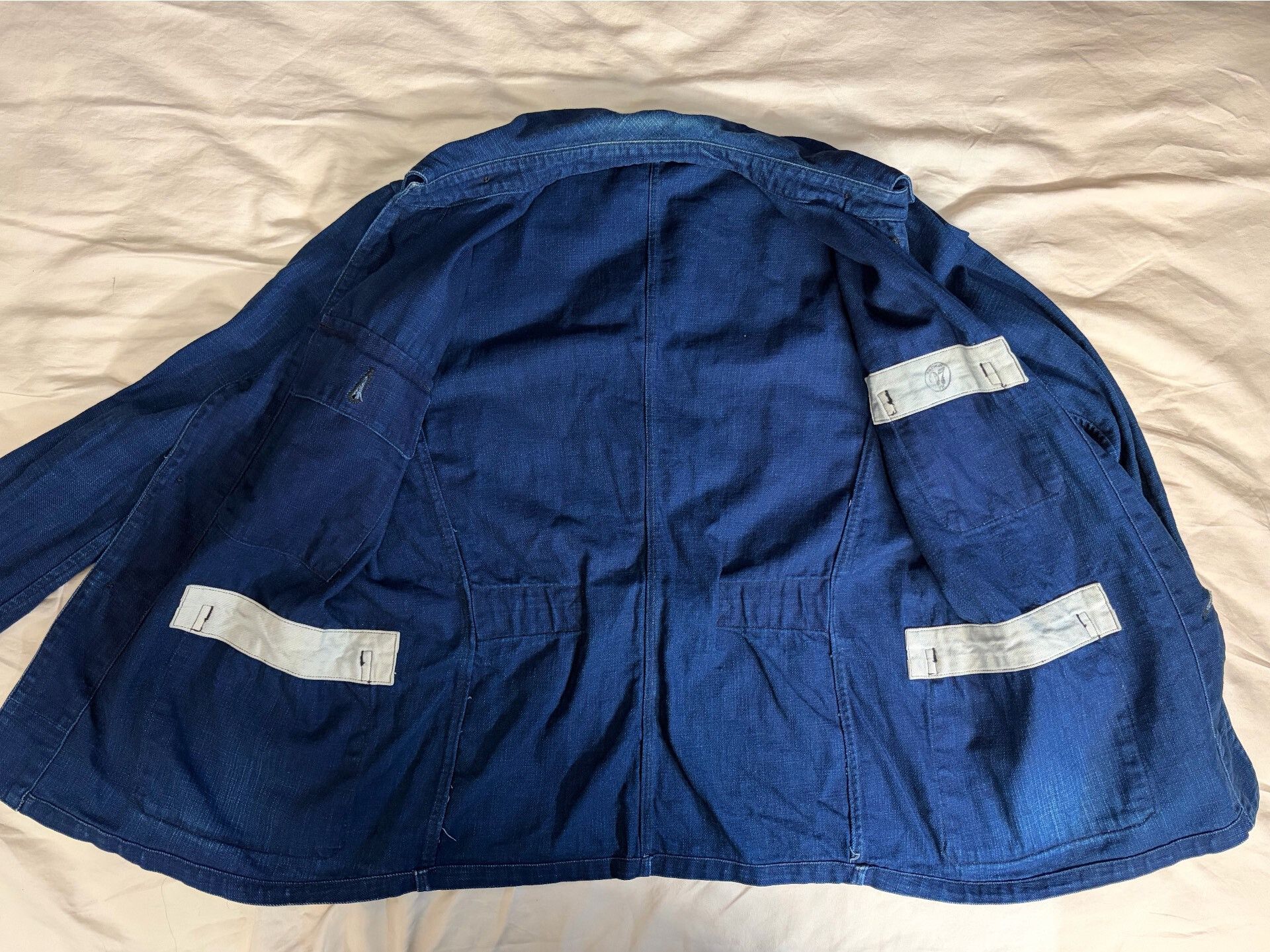 Mister Freedom Mister Freedom Blue Dyed Work Jacket Size US M / EU 48-50 / 2 - 3 Thumbnail