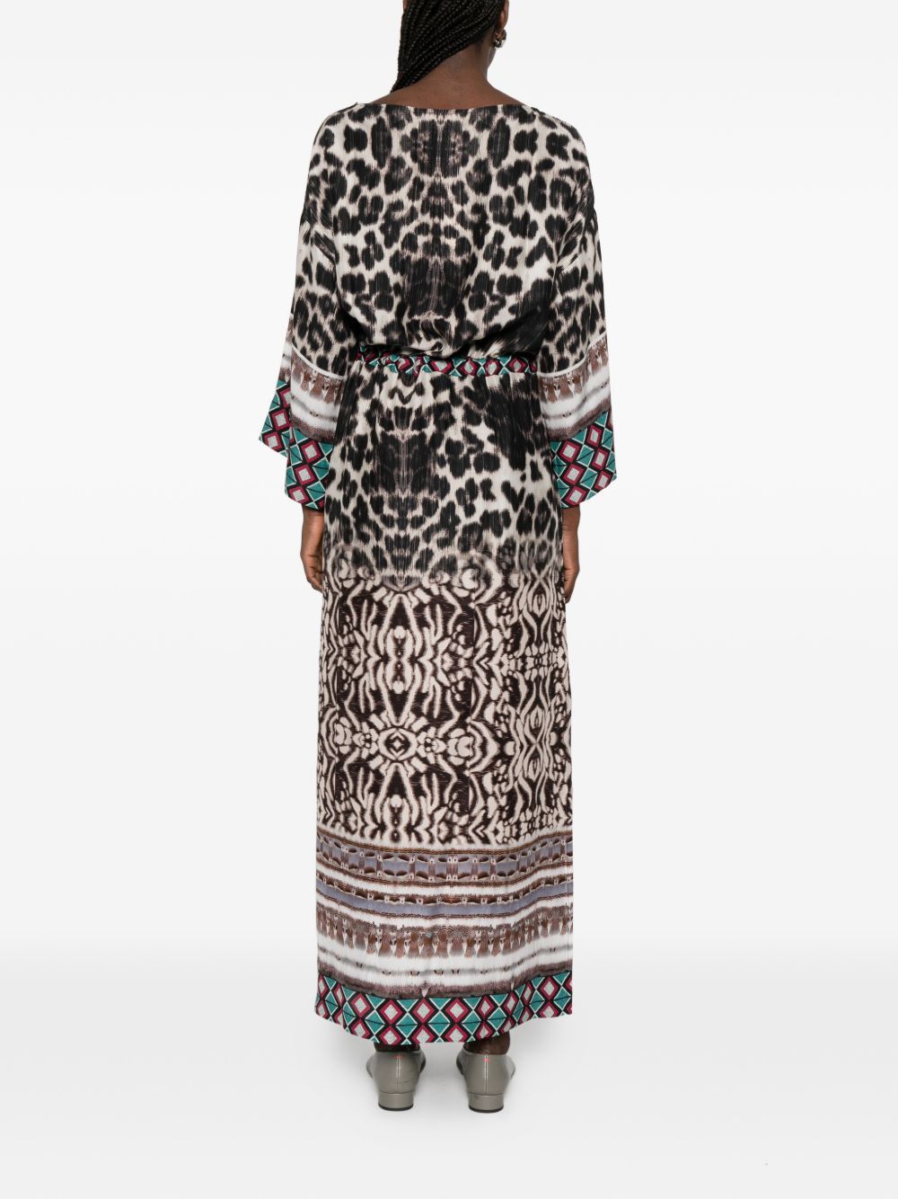 Pierre-Louis Mascia PRINTED SILK DRESS Size XS / US 0-2 / IT 36-38 - 2 Thumbnail