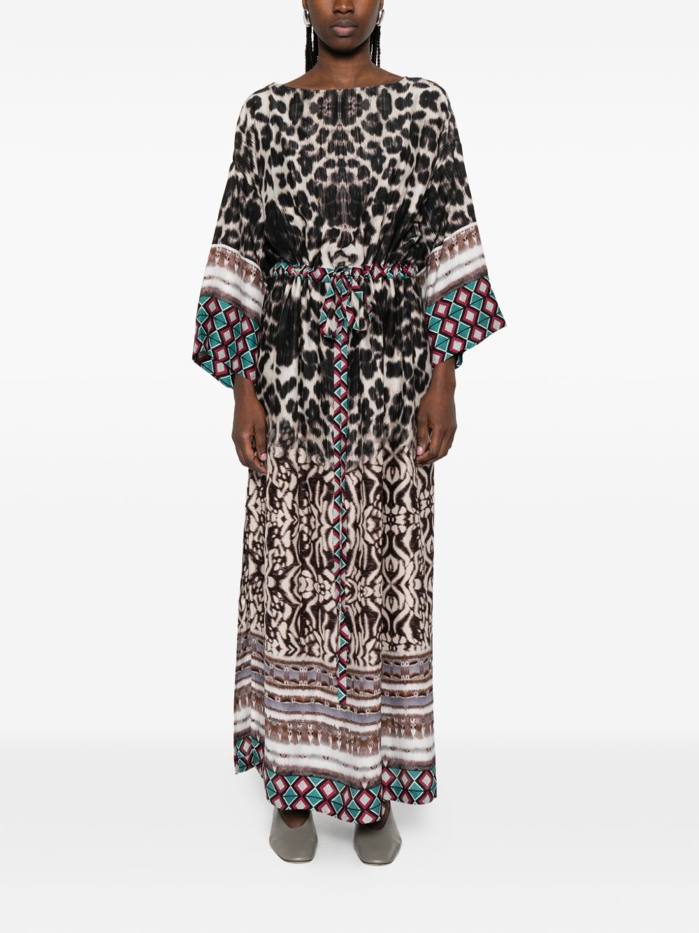 Pierre-Louis Mascia PRINTED SILK DRESS Size XS / US 0-2 / IT 36-38 - 3 Thumbnail
