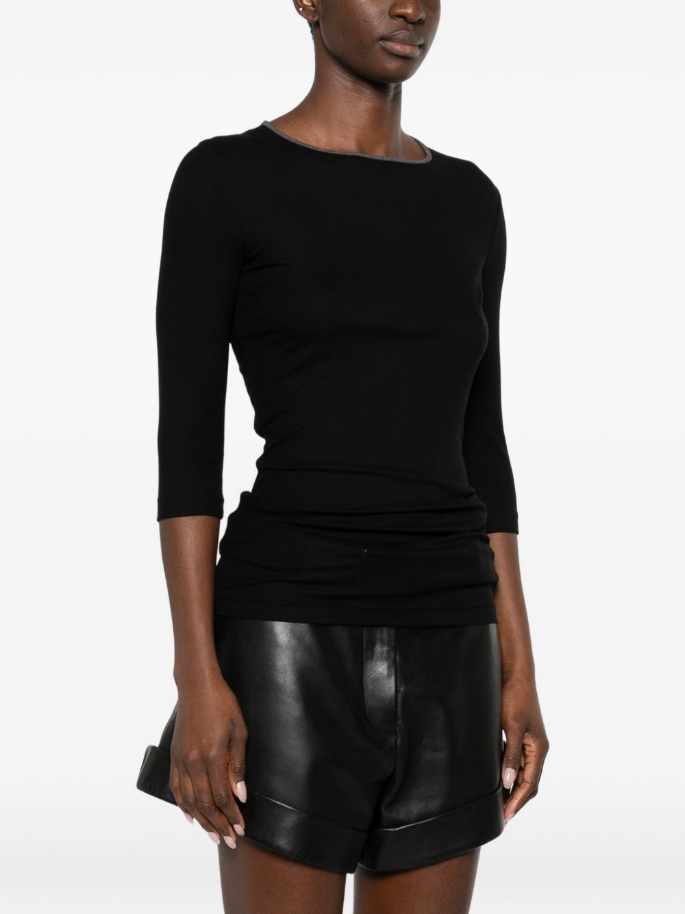 Iro THANYA RIBBED SWEATER Size L / US 10 / IT 46 - 4 Thumbnail