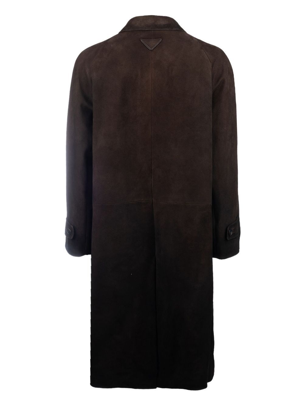 Prada SUEDE LEATHER COAT Size US S / EU 44-46 / 1 - 3 Thumbnail