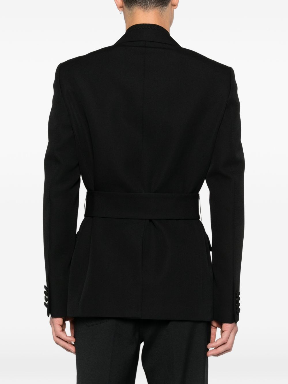 Valentino WOOL DOUBLE-BREASTED JACKET Size US XL / EU 56 / 4 - 4 Thumbnail