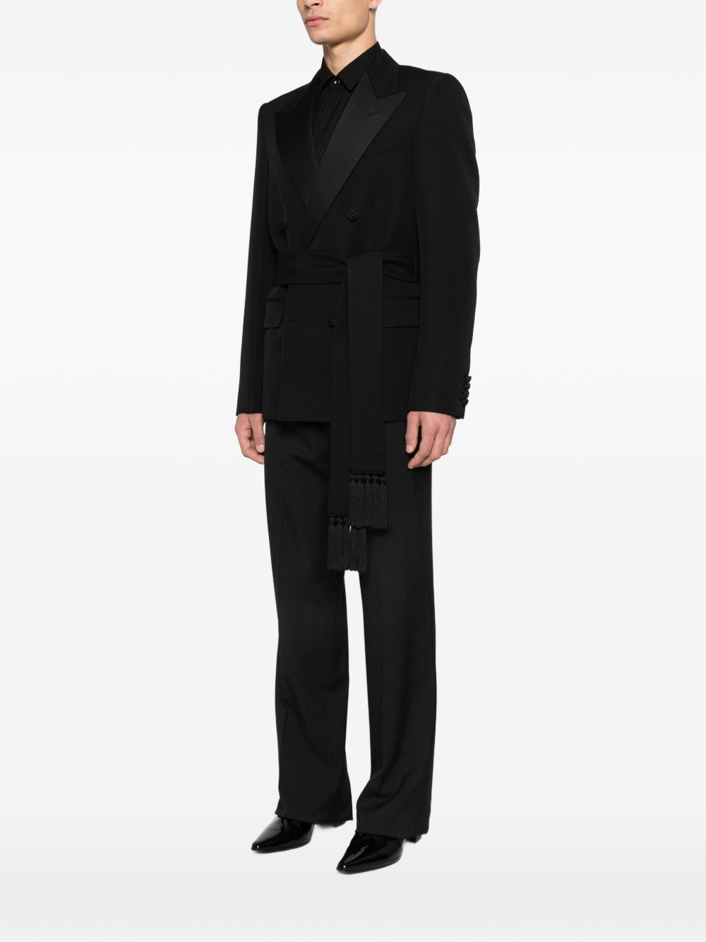 Valentino WOOL DOUBLE-BREASTED JACKET Size US XL / EU 56 / 4 - 5 Thumbnail