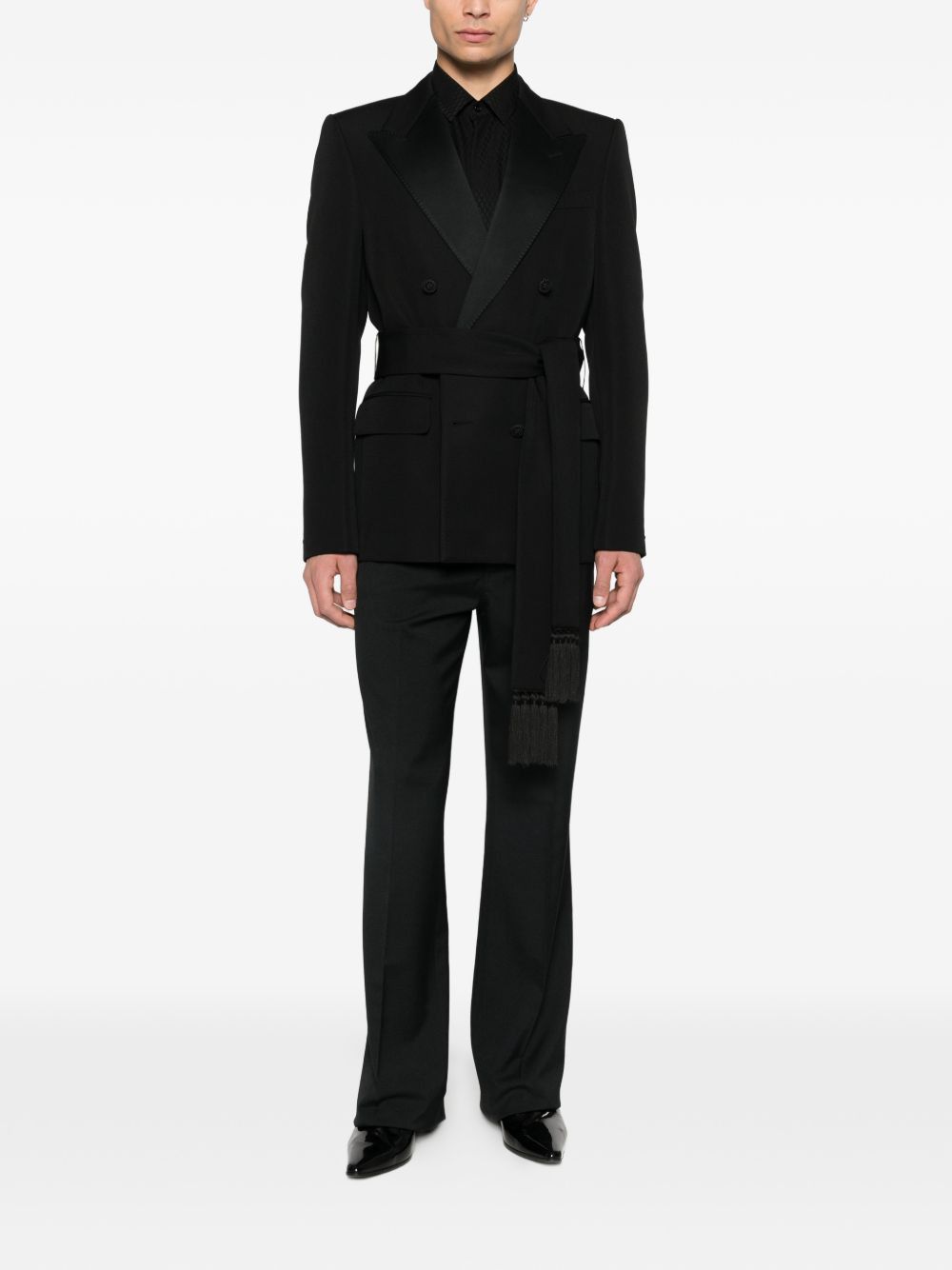 Valentino WOOL DOUBLE-BREASTED JACKET Size US XL / EU 56 / 4 - 3 Thumbnail
