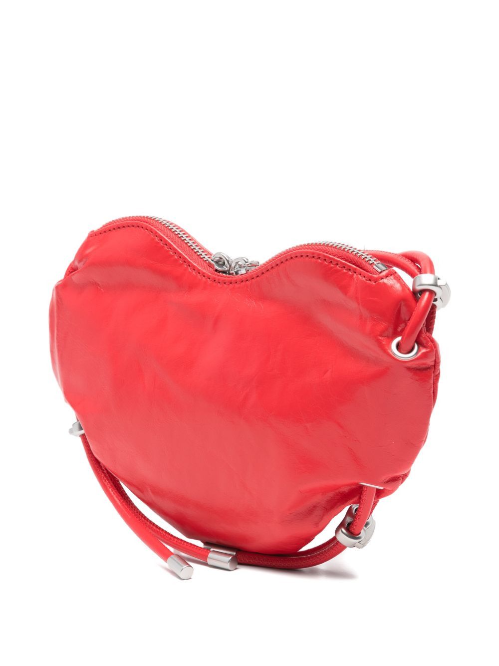 Diesel SCRUNCH LEATHER CROSSBODY BAG Size ONE SIZE - 2 Thumbnail