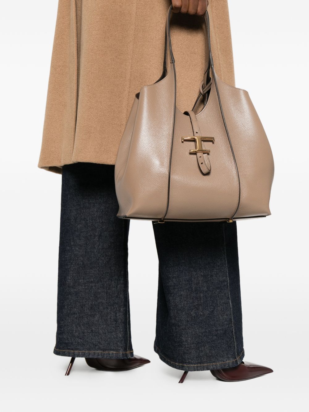 Tod's SMALL LEATHER TOTE BAG Size ONE SIZE - 2 Thumbnail