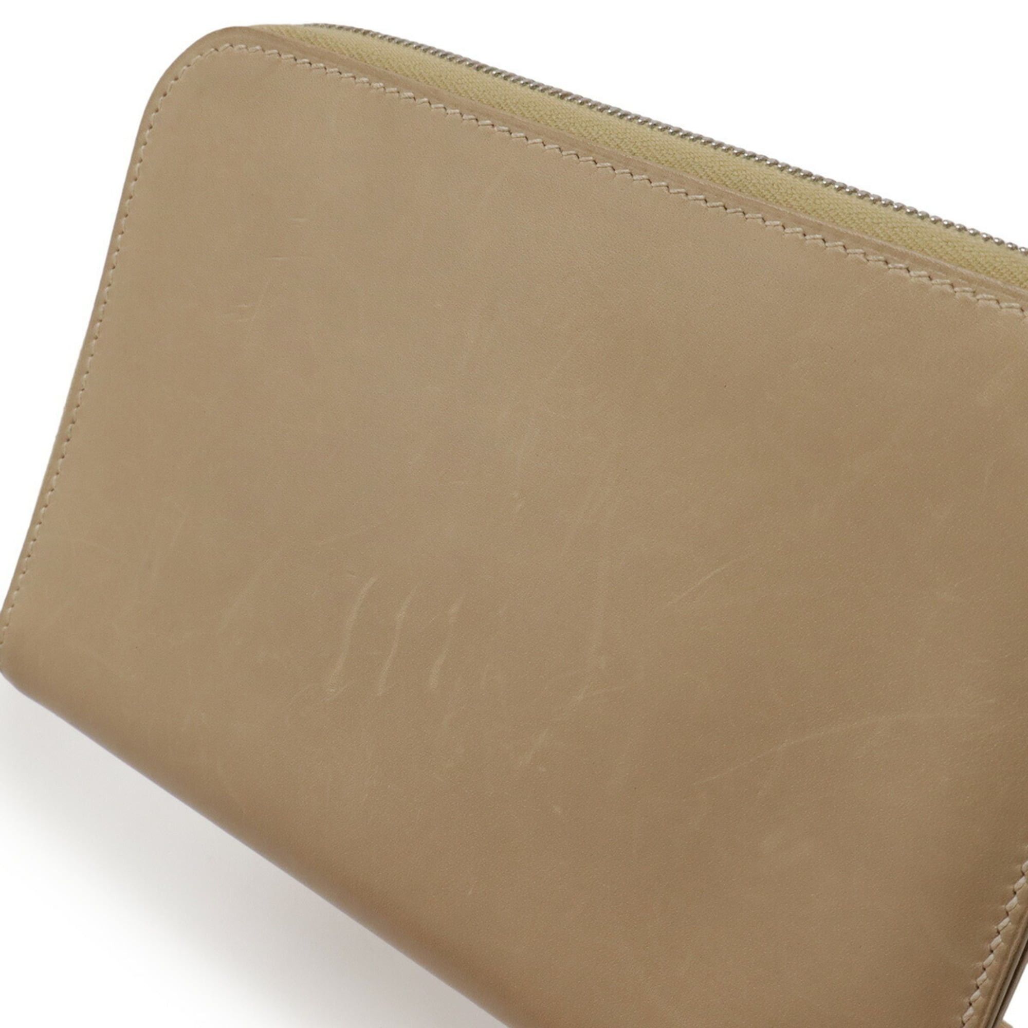 Hermes HERMES Remix Card Case/Pass Case, L-Shaped, with Strap, Beige Leather, E Stamp Size ONE SIZE - 5 Thumbnail