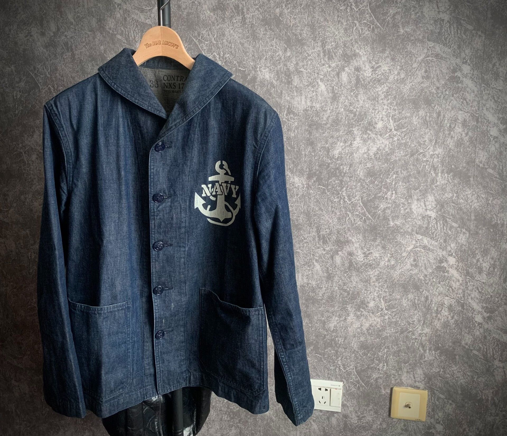 TOYS McCOY Toys McCoy Navy Deck Shirt Size US M / EU 48-50 / 2 - 2 Thumbnail