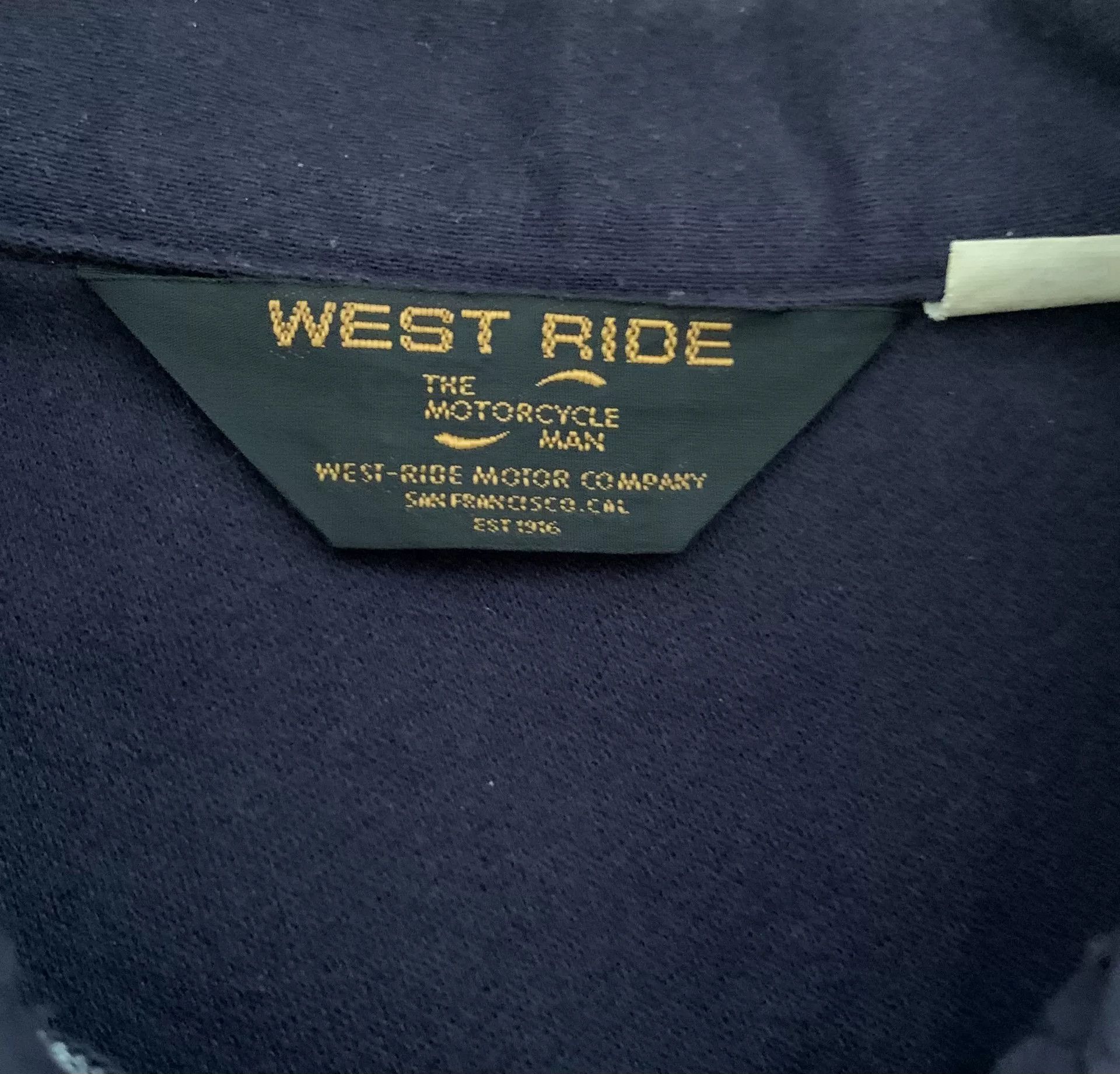 WEST RIDE Westride Prison Style Motorcycle Shirt Size US M / EU 48-50 / 2 - 6 Thumbnail