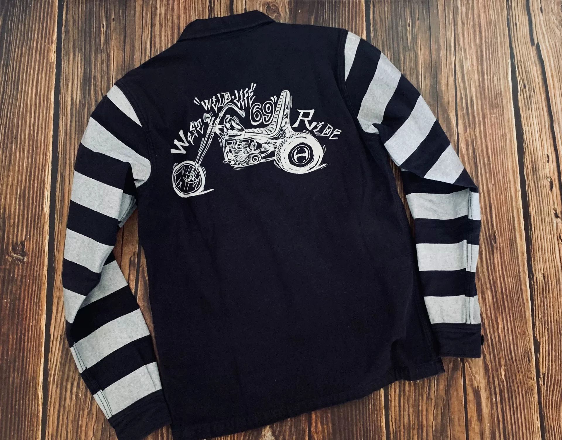 WEST RIDE Westride Prison Style Motorcycle Shirt Size US M / EU 48-50 / 2 - 2 Thumbnail