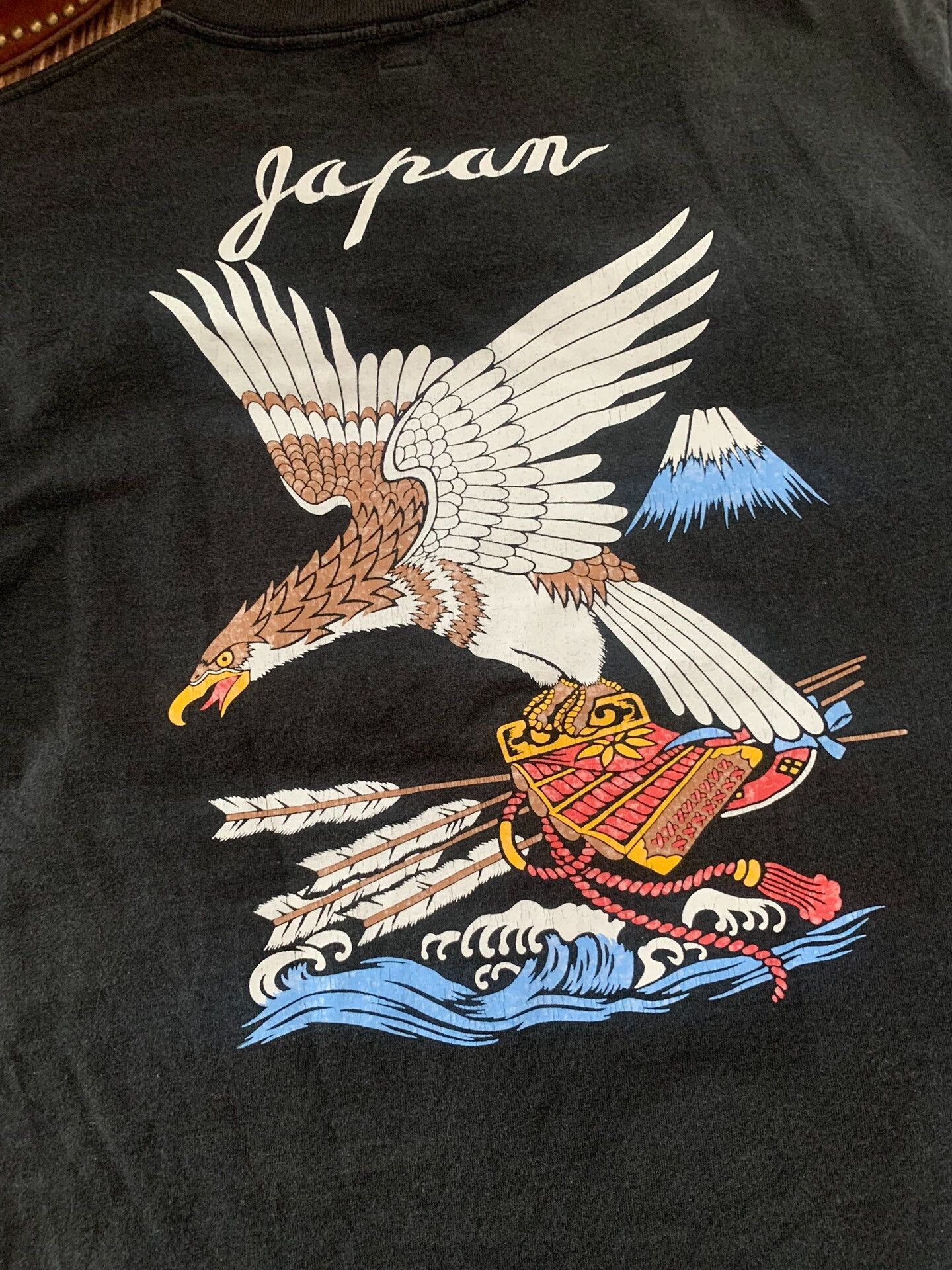 Pherrow's Japanese Eagle Print Short Sleeve T-Shirt Size US M / EU 48-50 / 2 - 4 Thumbnail