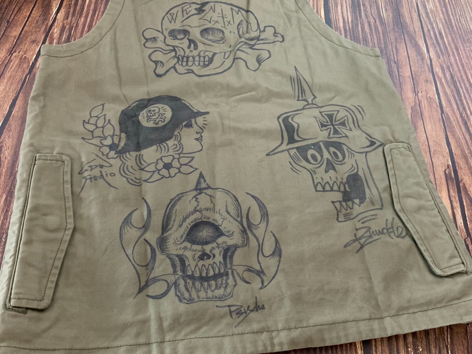 WEST RIDE Westride Riding Vest with Hand-Painted Design Size US M / EU 48-50 / 2 - 3 Thumbnail