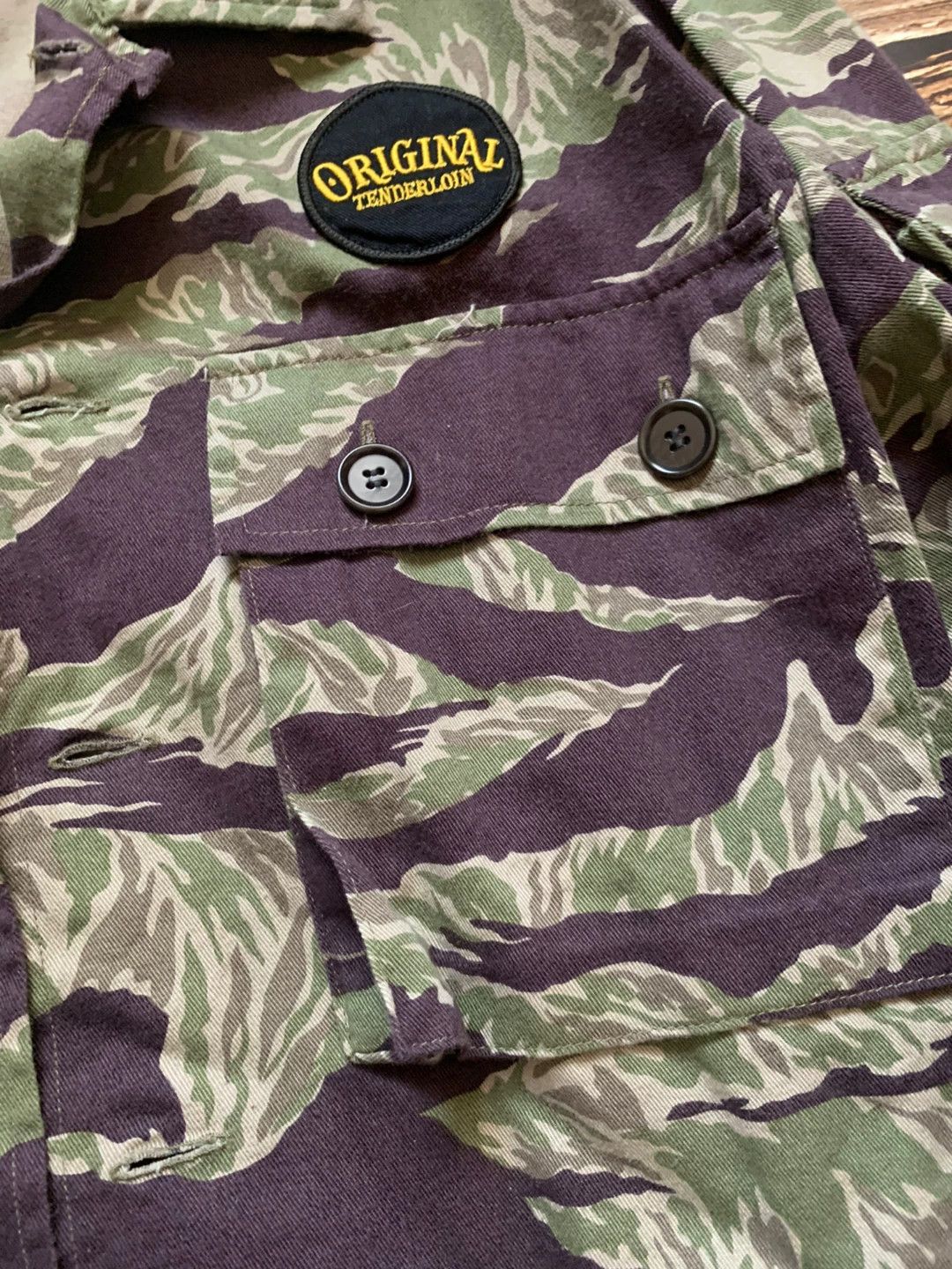 Tenderloin Tiger Stripe Military Shirt Size US M / EU 48-50 / 2 - 5 Thumbnail