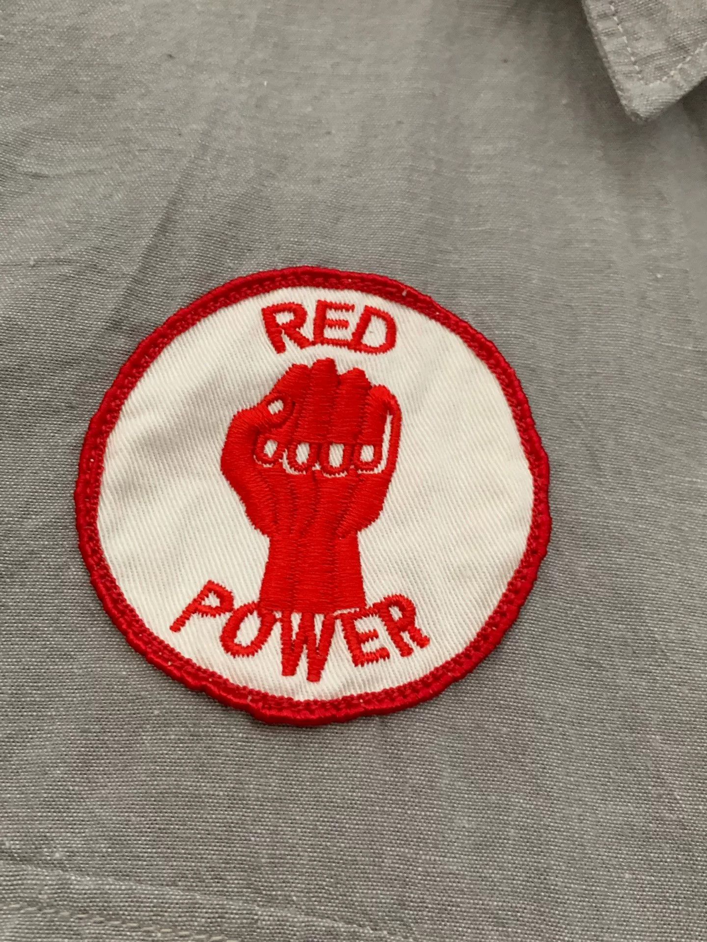 Freewheelers Red Power Short Sleeve Shirt Size US M / EU 48-50 / 2 - 5 Thumbnail
