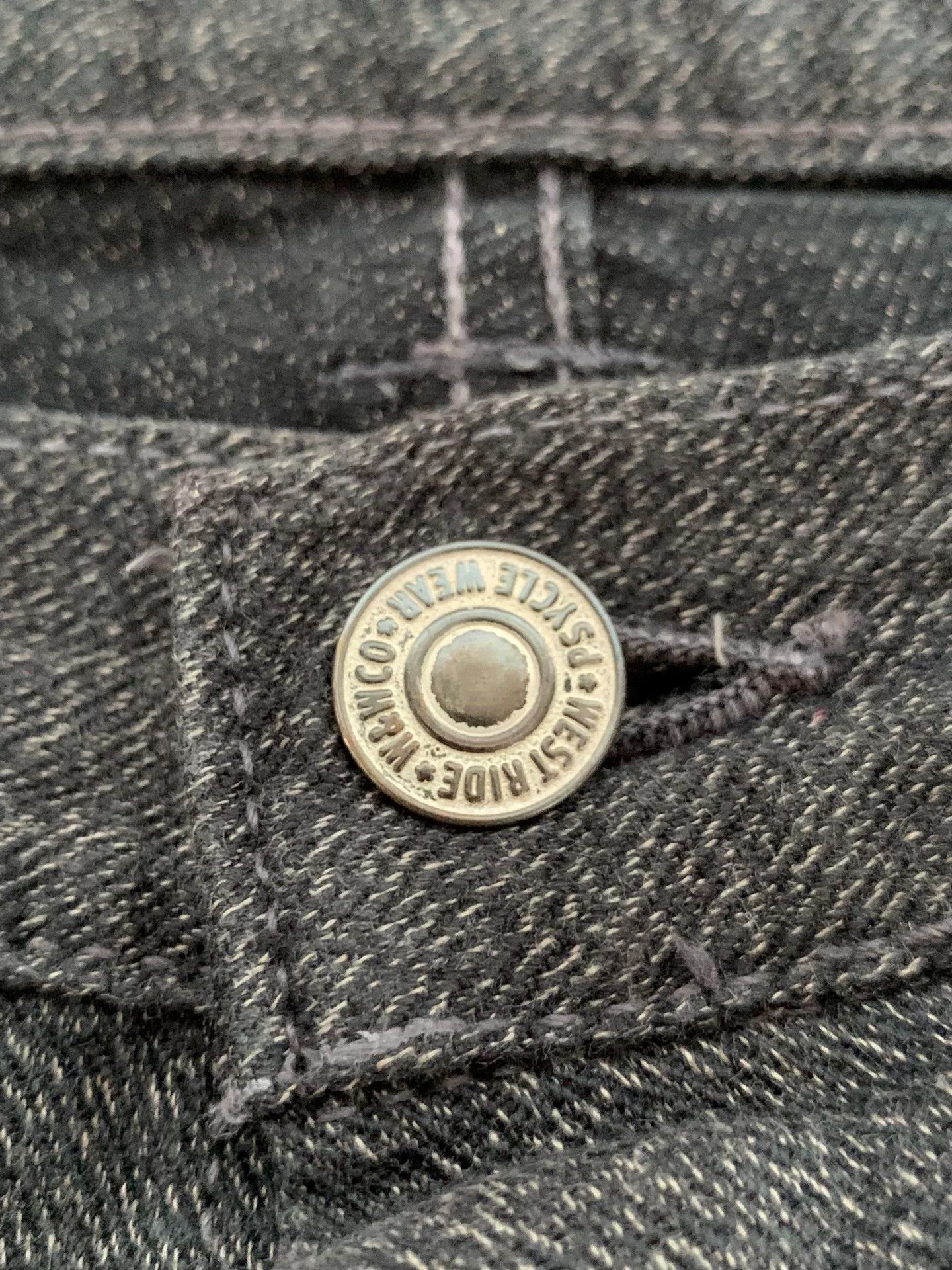 WEST RIDE Westride Black Pepper Salt Fabric Shorts Size US 34 / EU 50 - 6 Thumbnail