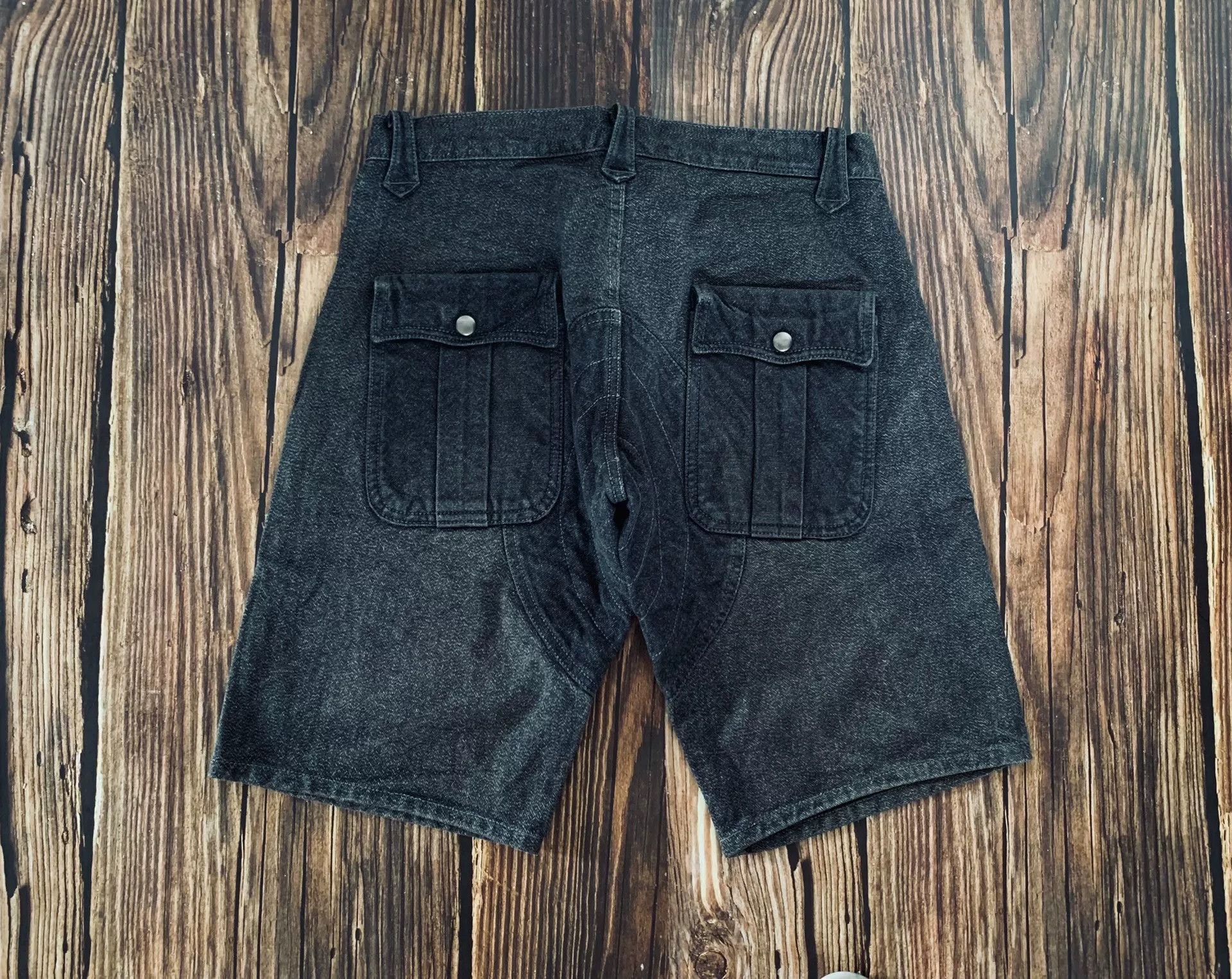 WEST RIDE Westride Black Pepper Salt Fabric Shorts Size US 34 / EU 50 - 3 Thumbnail