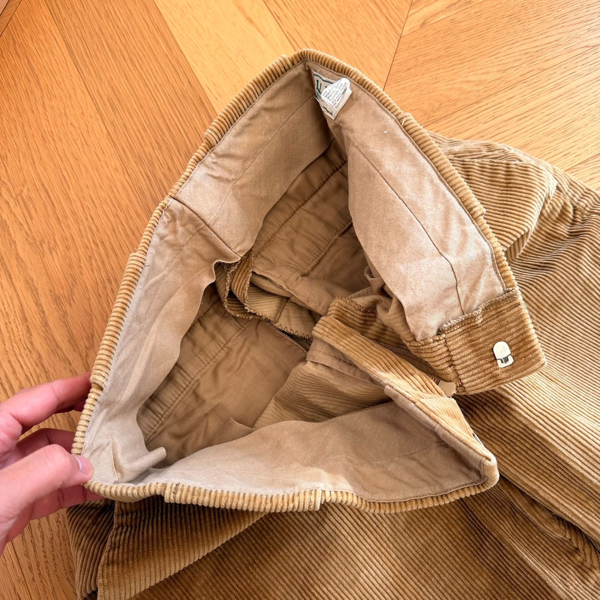 L.L. Bean LLBEAN 60s Golf Corduroy Cropped Pants Size US 33 - 4 Thumbnail