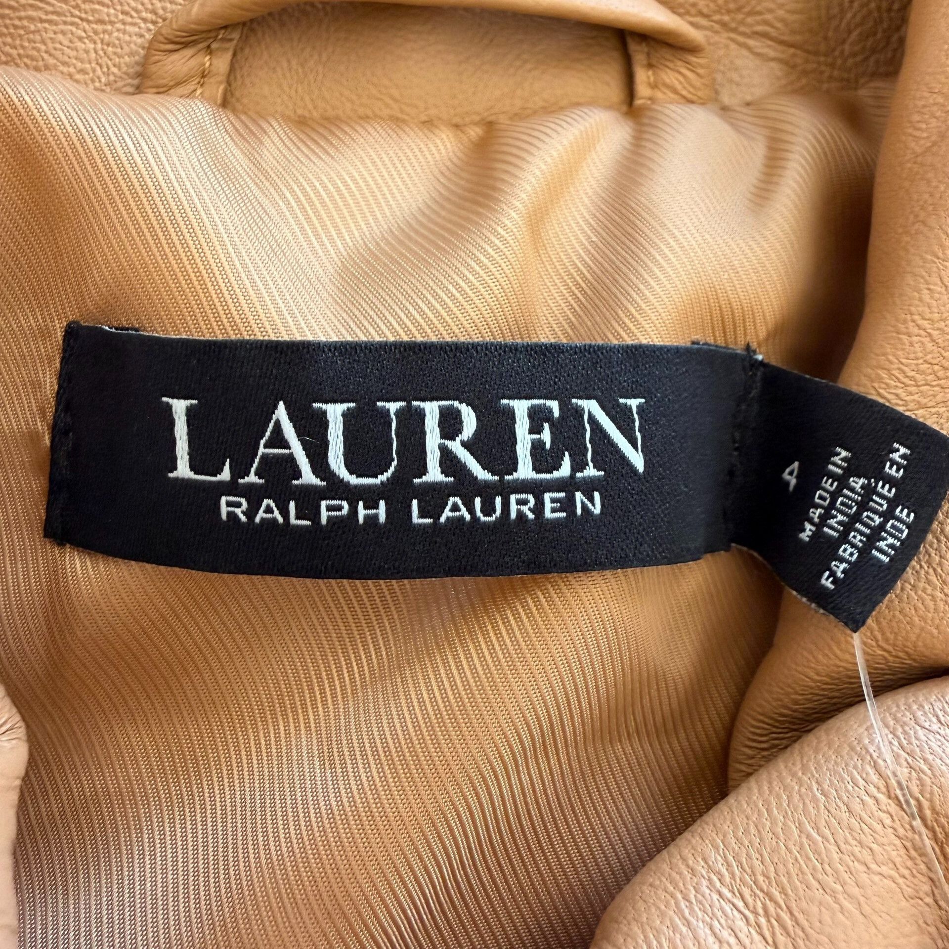 RRL Ralph Lauren Vintage Lambskin Outdoor Jacket for Women Size XL / US 12-14 / IT 48-50 - 3 Thumbnail