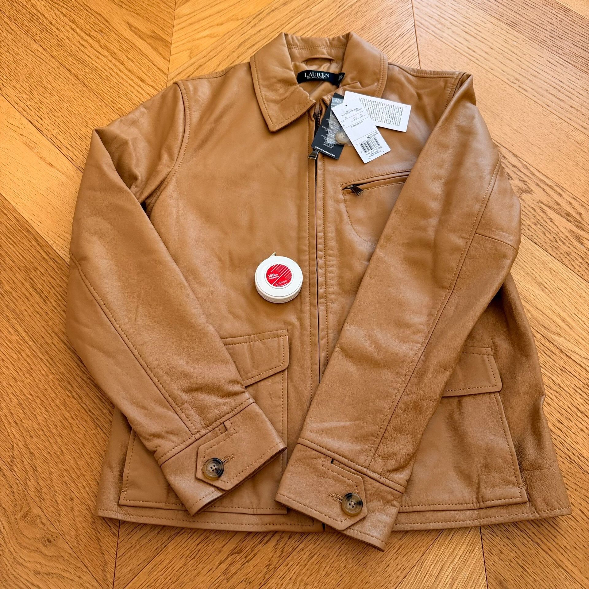 RRL Ralph Lauren Vintage Lambskin Outdoor Jacket for Women Size XL / US 12-14 / IT 48-50 - 6 Thumbnail