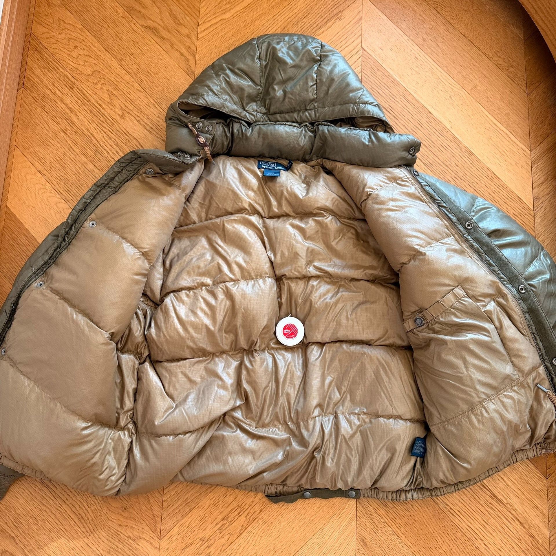 RLX Ralph Lauren Thick Outdoor Hooded Down Jacket Size US XL / EU 56 / 4 - 7 Thumbnail