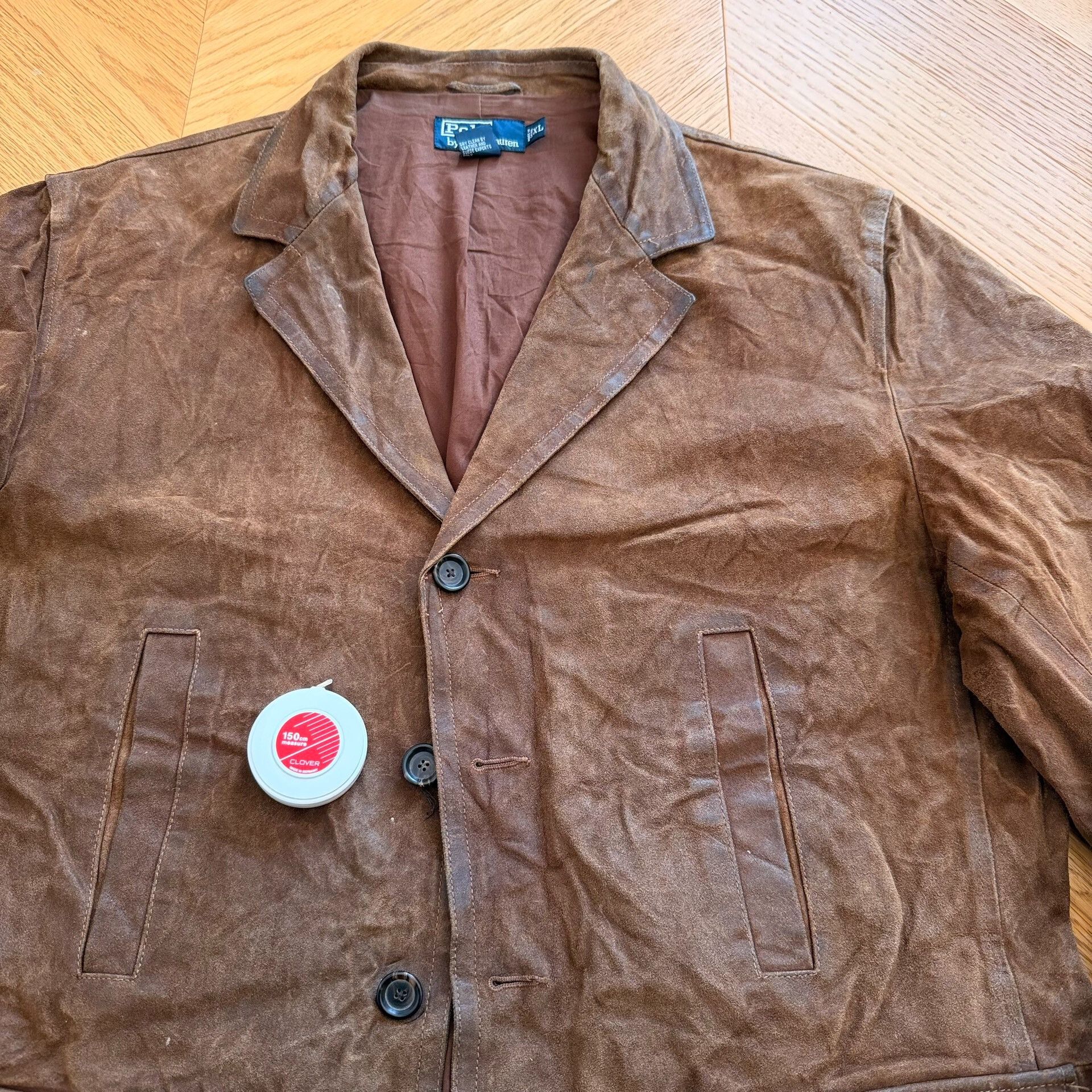 RLX Ralph Lauren Vintage Waxed Leather Outdoor Jacket Size US XL / EU 56 / 4 - 2 Thumbnail