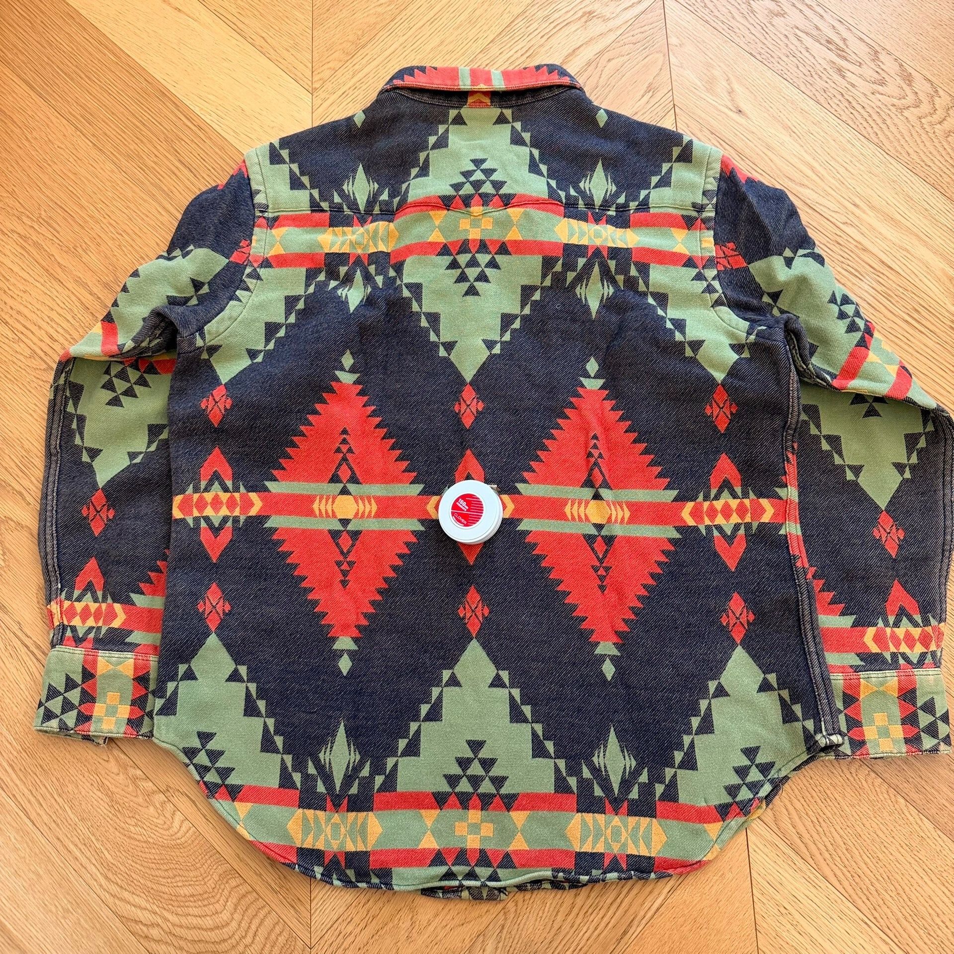 RLX Ralph Lauren Vintage Thick Southwestern Outdoor Shirt Size US XL / EU 56 / 4 - 6 Thumbnail