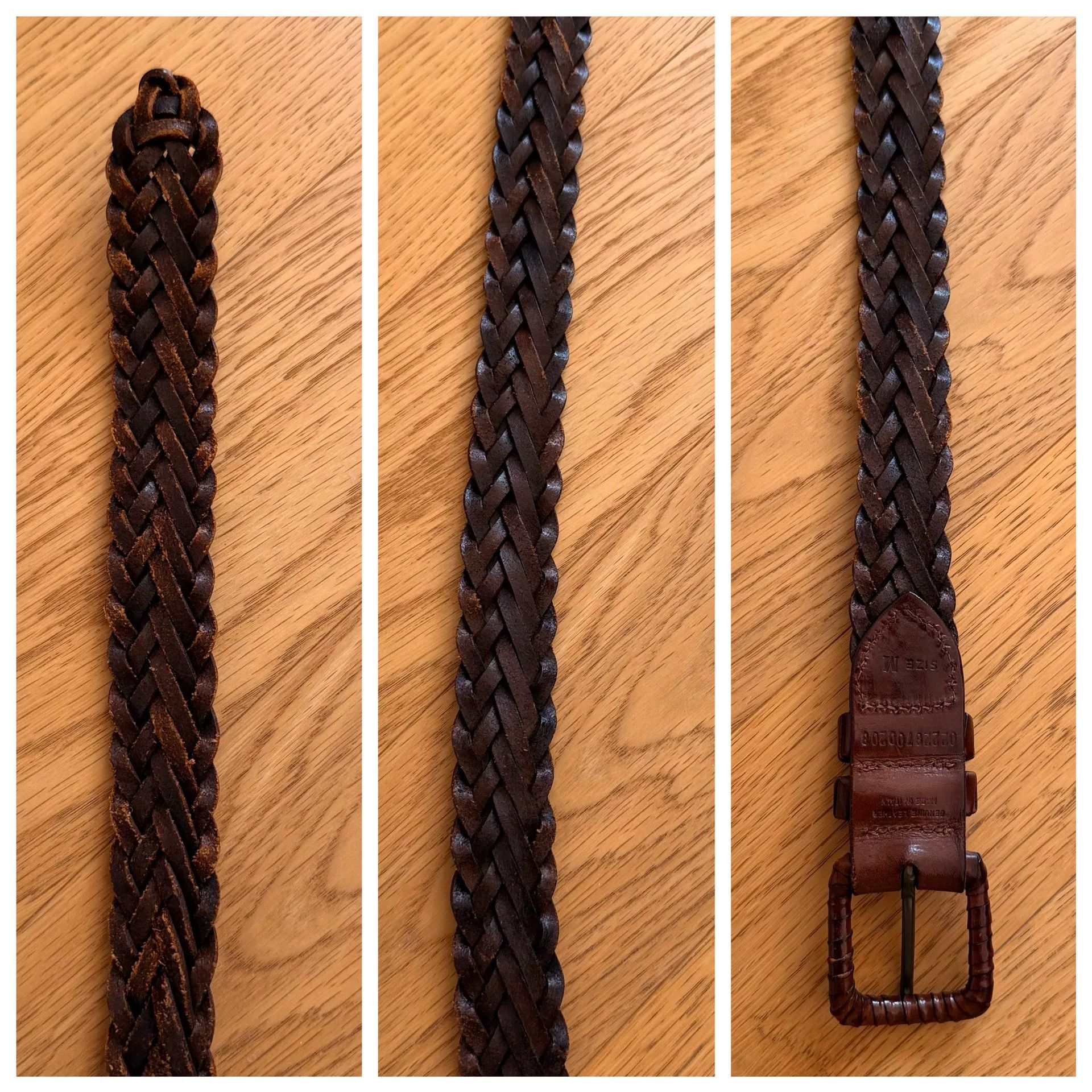 RLX Ralph Lauren Vintage Handmade Leather Belt from Italy Size ONE SIZE - 9 Thumbnail