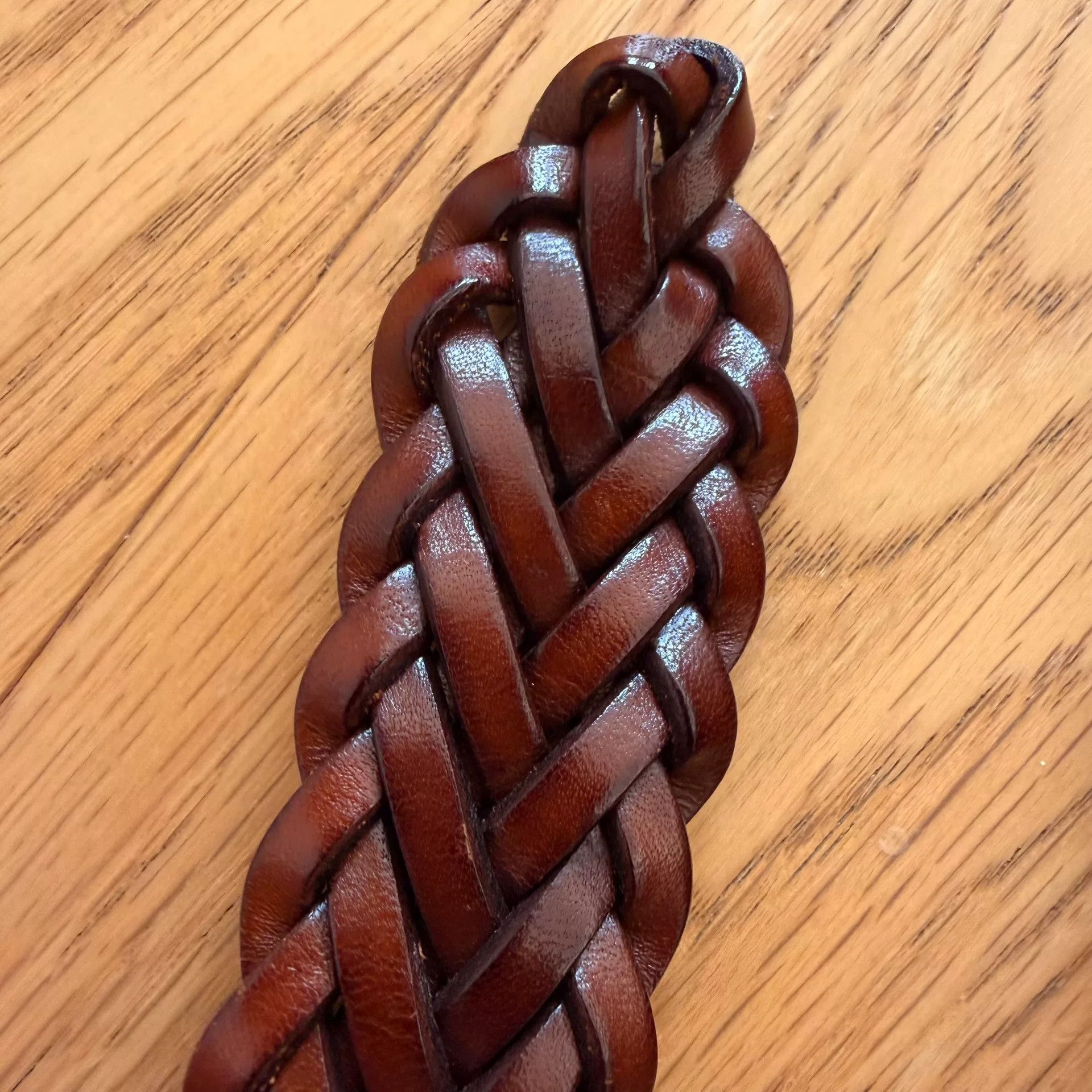 RLX Ralph Lauren Vintage Handmade Leather Belt from Italy Size ONE SIZE - 7 Thumbnail